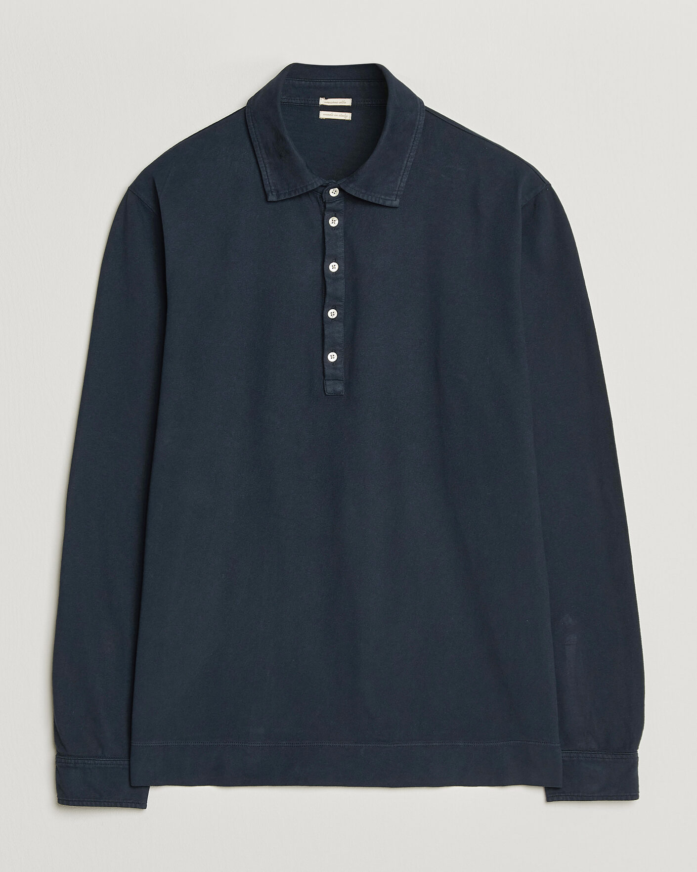 Herre | Polotrøjer | Massimo Alba | Raya Long Sleeve Polo Navy