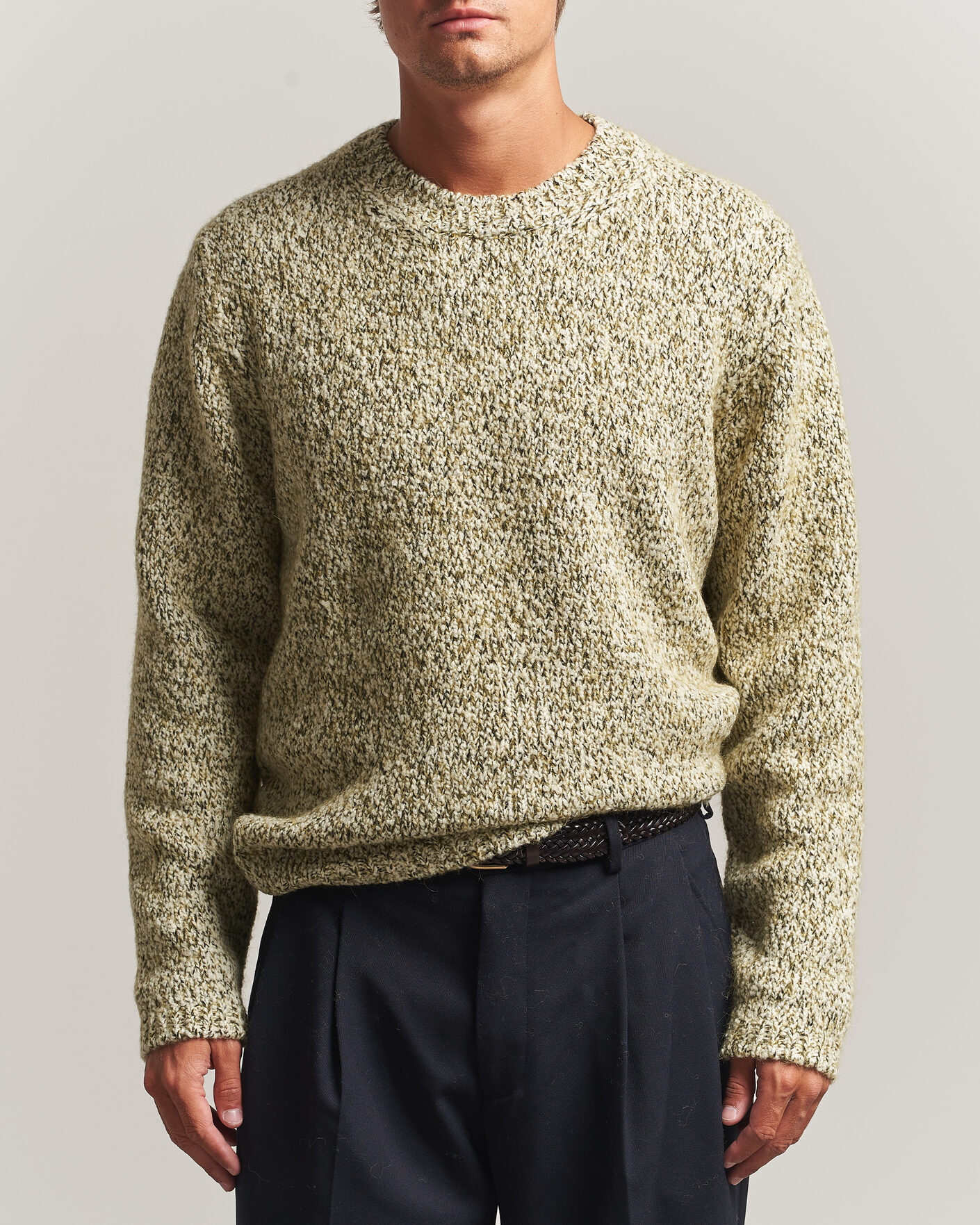 Herre | Trøjer | Massimo Alba | Chad Mouline Sweater Olive