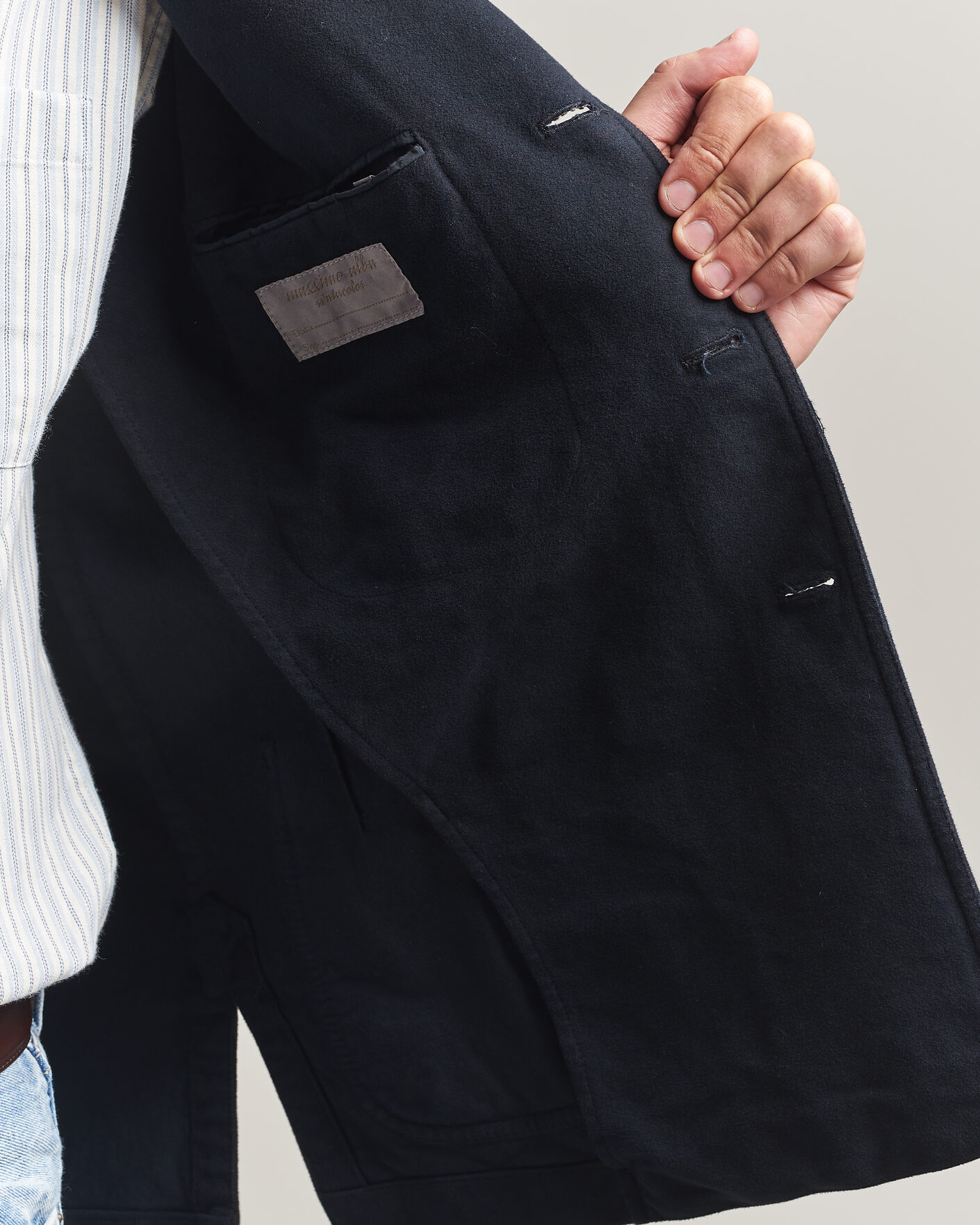 Herre | Blazere & jakker | Massimo Alba | Baglietto Moleskine Jacket Navy