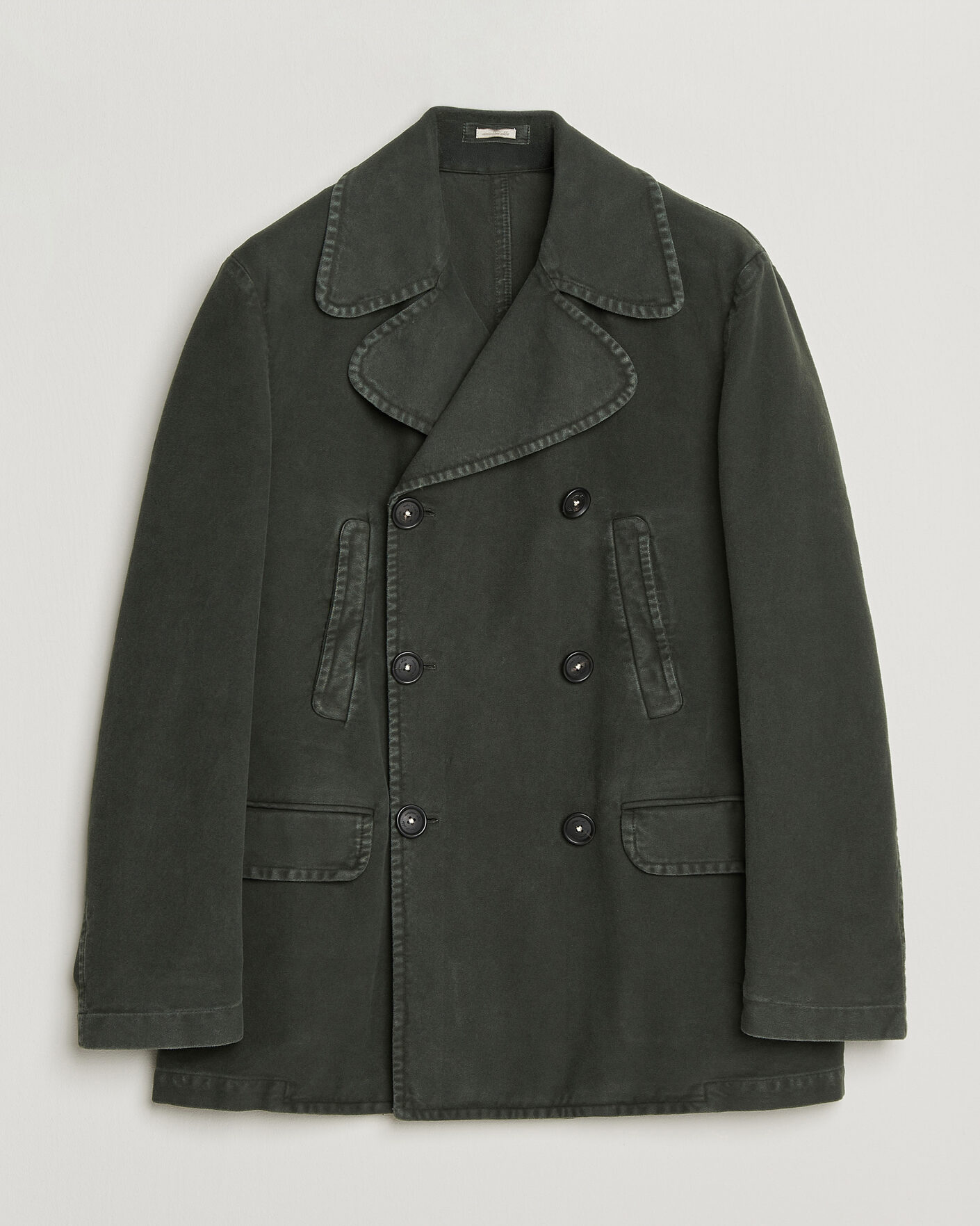 Herre | Jakker | Massimo Alba | Moleskine Peacoat  Forest Night