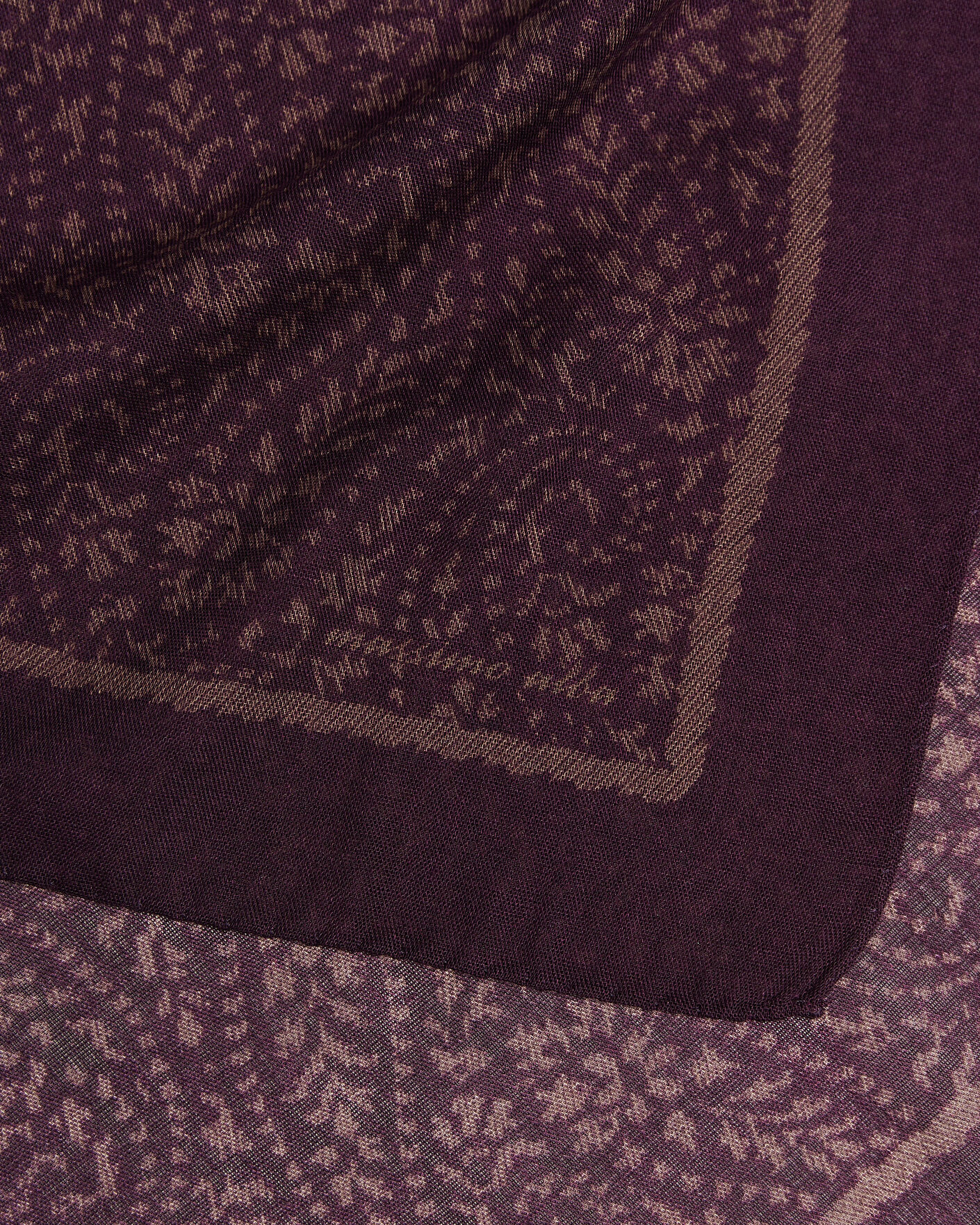 Herre | Tørklæde | Massimo Alba | Cashmere/Silk Bandana Burgundy