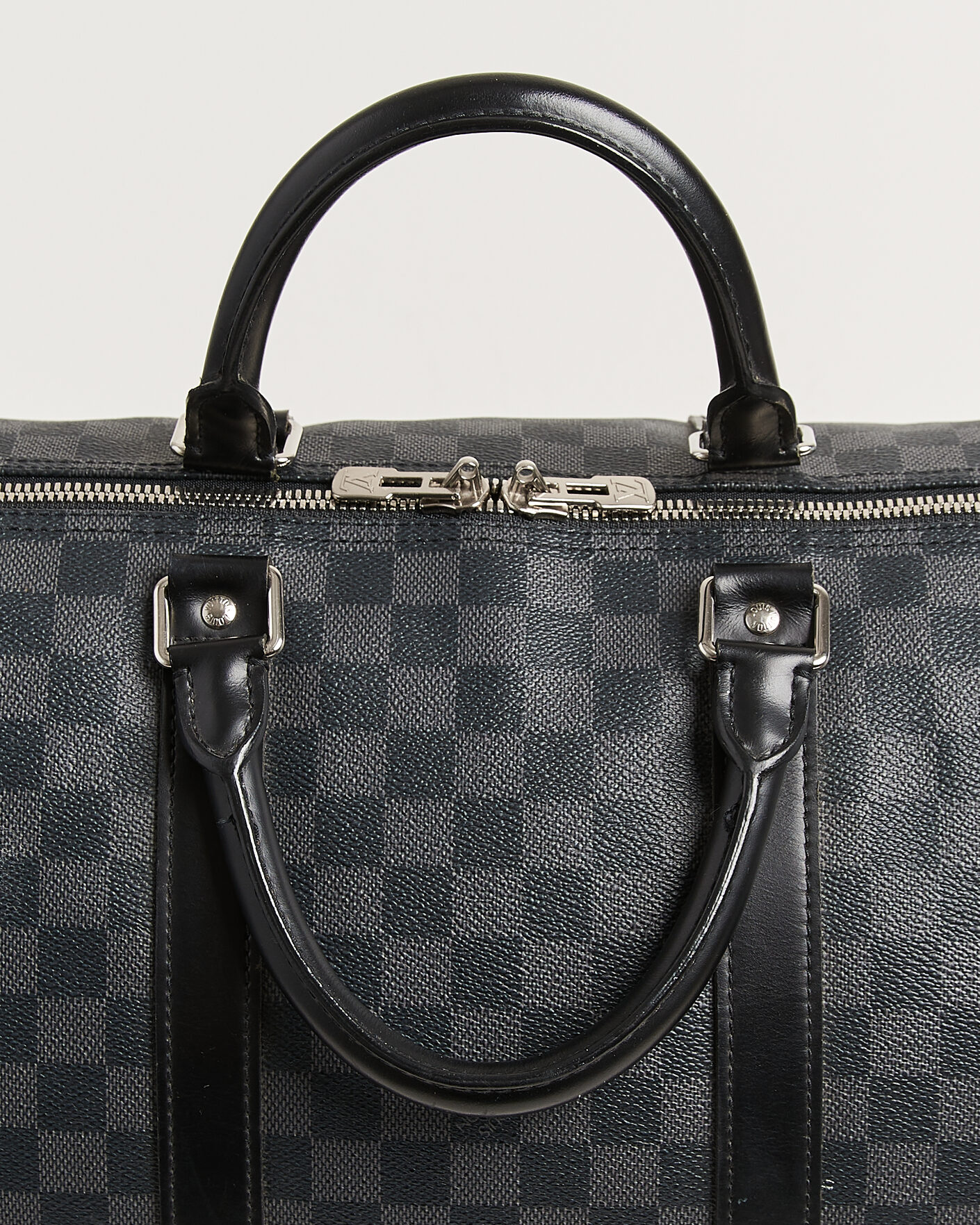 Herre | Pre-Owned & Vintage Bags | Louis Vuitton Pre-Owned | Keepall 55 Bandouliére Damier Graphite