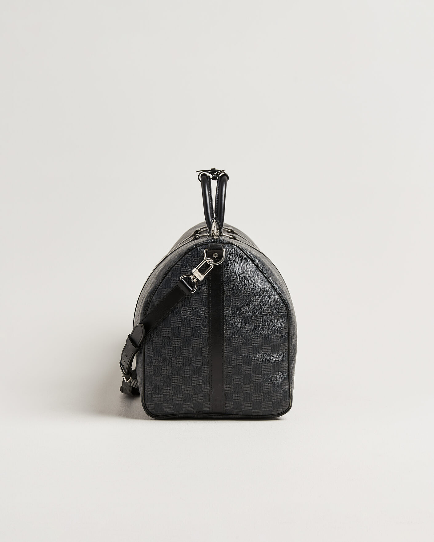 Herre | Pre-Owned & Vintage Bags | Louis Vuitton Pre-Owned | Keepall 55 Bandouliére Damier Graphite