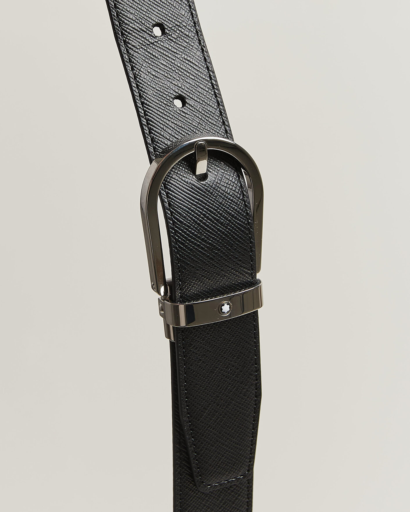 Herre | Bælter | Montblanc | Sartoial Horseshoe 30mm Reversible Belt Black/Brown