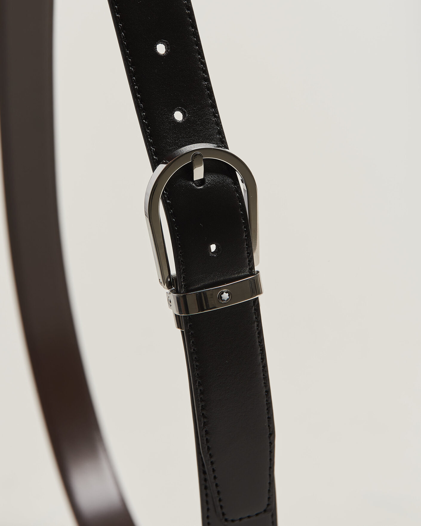 Herre | Bælter | Montblanc | Meisterstück Horseshoe 30mm Reversible Belt Black/Brown
