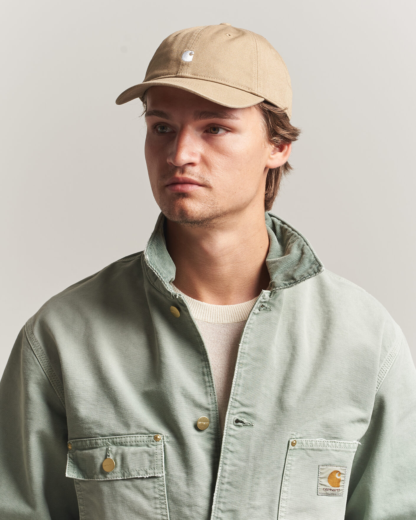 Herre | Hatte & kasketter | Carhartt WIP | Madison Logo Cap Leather