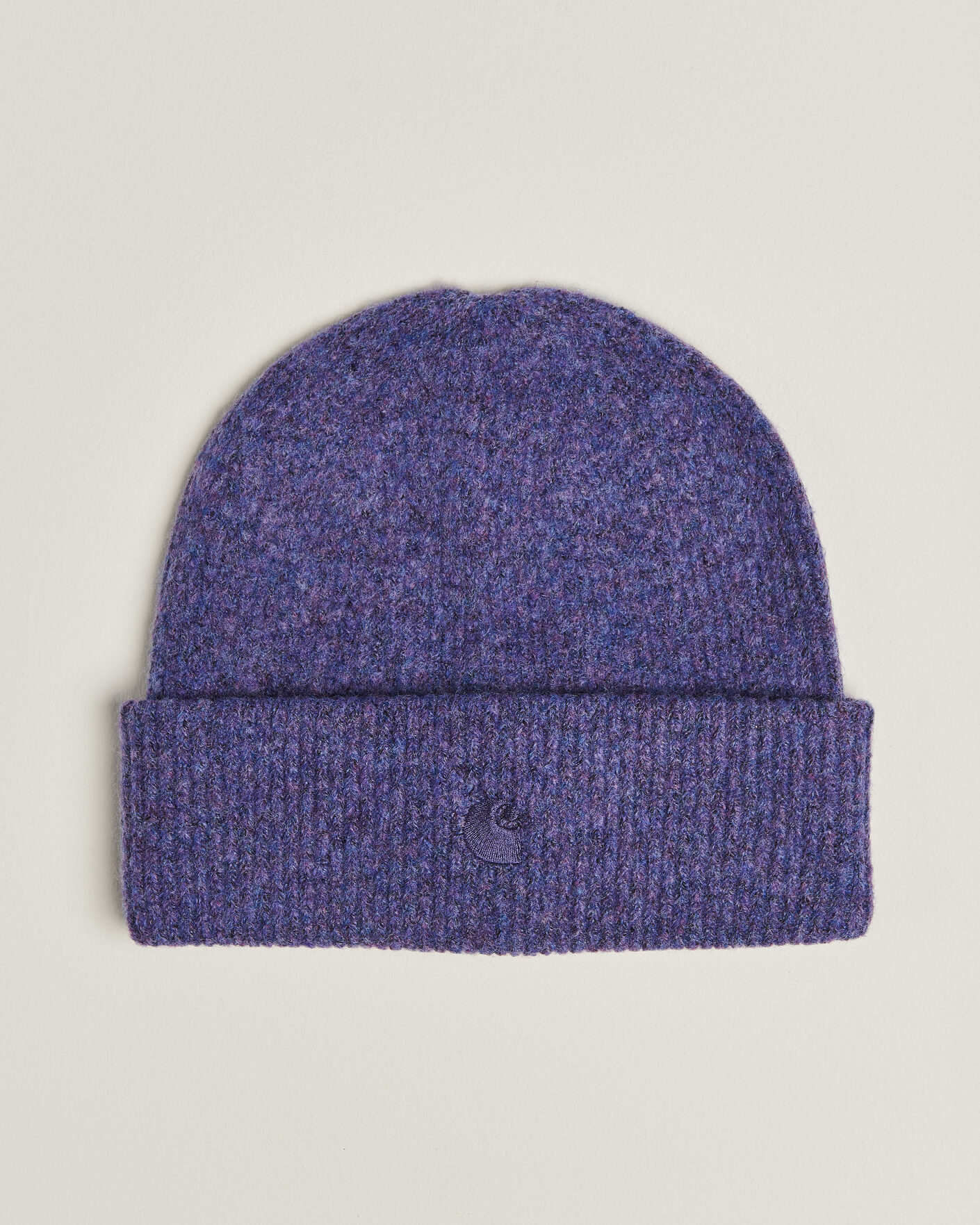 Herre | Huer | Carhartt WIP | Curtis Tonal Logo Beanie Shady Purple