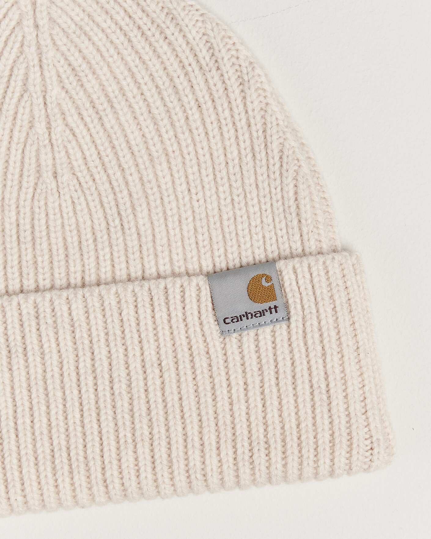Herre | Huer | Carhartt WIP | Gabe Wool/Cashmere Beanie Fleur De Sel