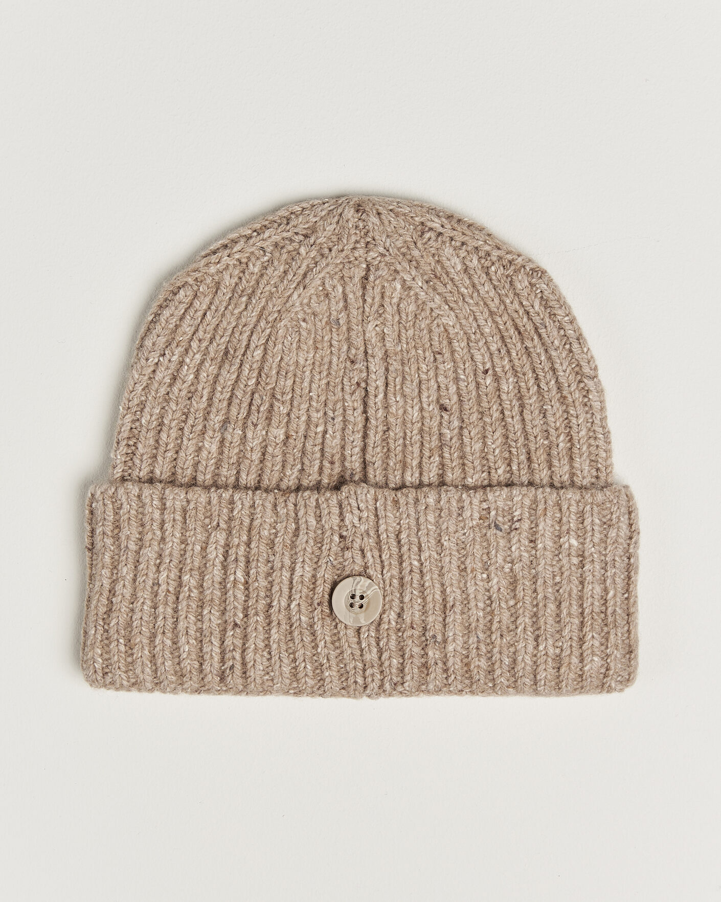 Herre | Huer | Carhartt WIP | Anglistic Wool/Cotton Beanie Specled Fleur De Sel