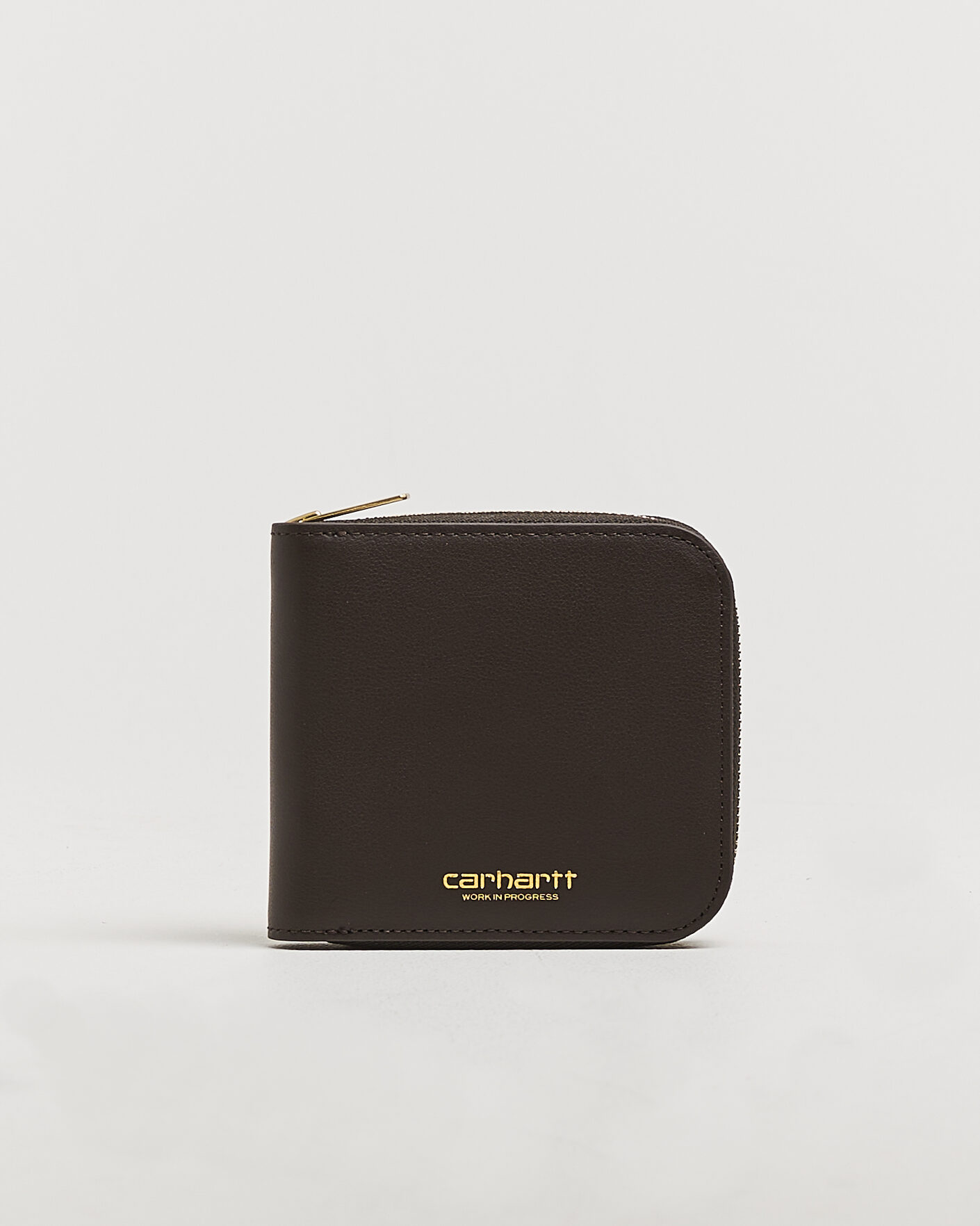 Herre | Punge | Carhartt WIP | Leather Zip Wallet Tobacco