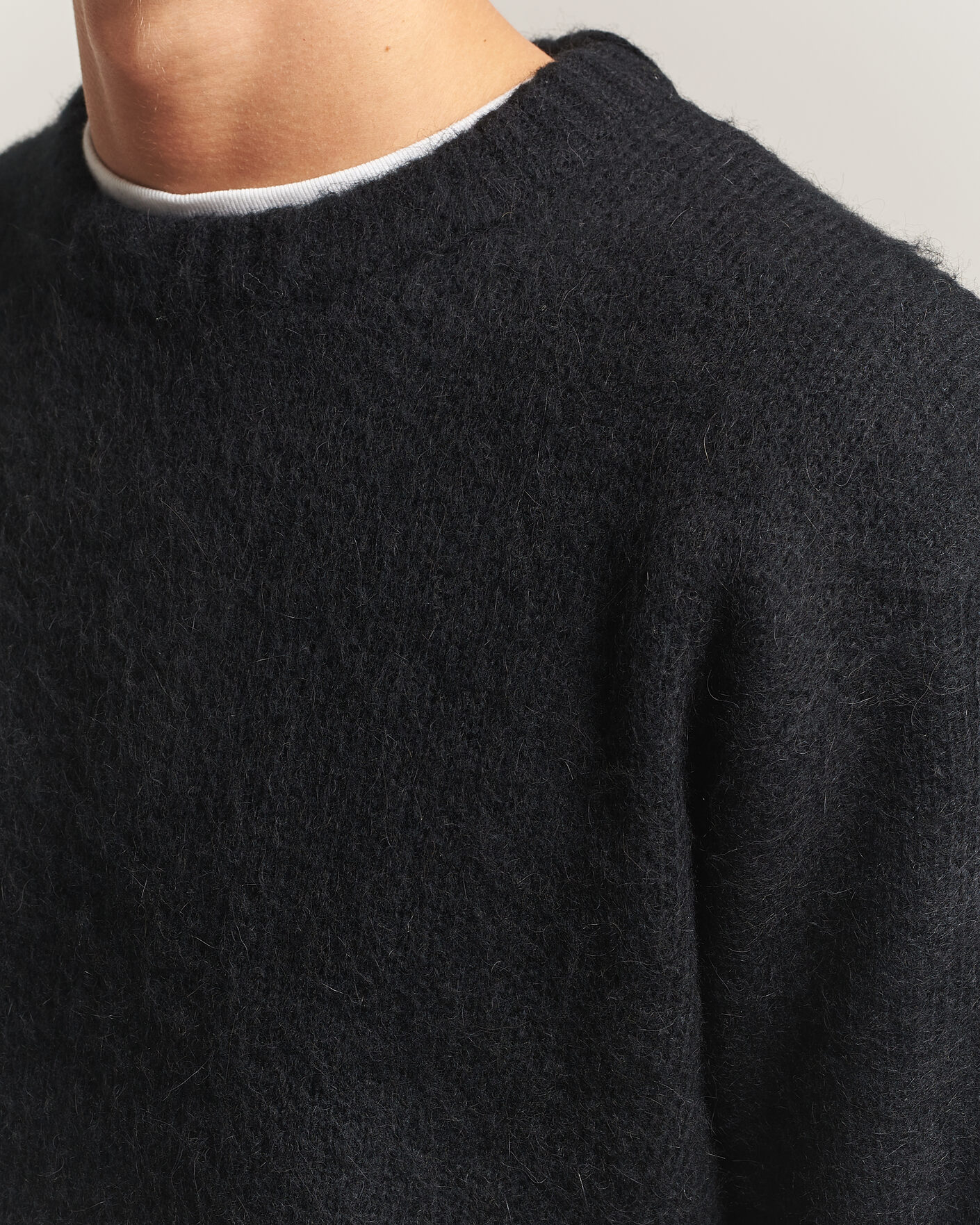 Herre | Trøjer | Carhartt WIP | Merton Knitted Alpaca Sweater Black