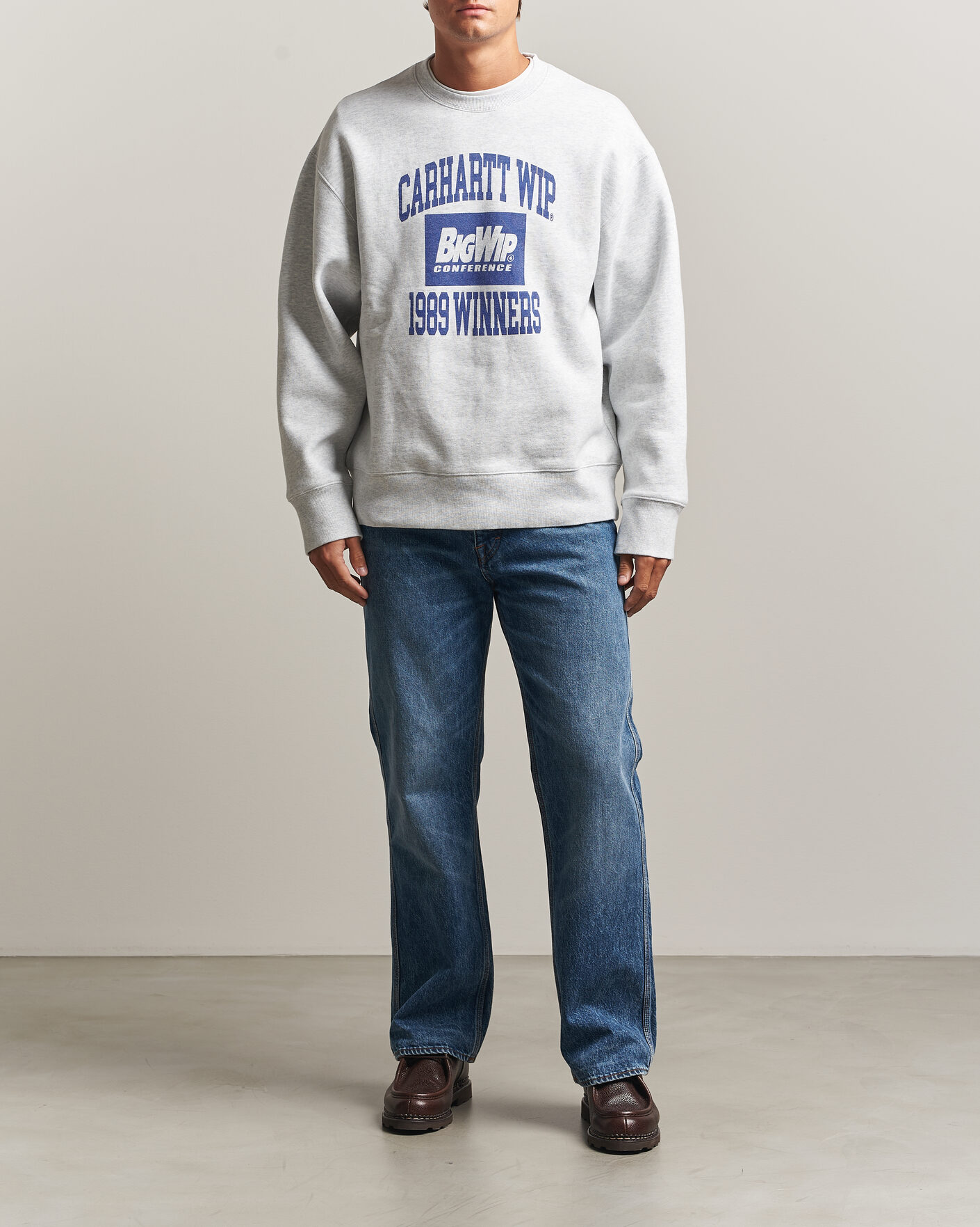 Herre | Trøjer | Carhartt WIP | 1989 Winners Sweatshirt Ash Heather