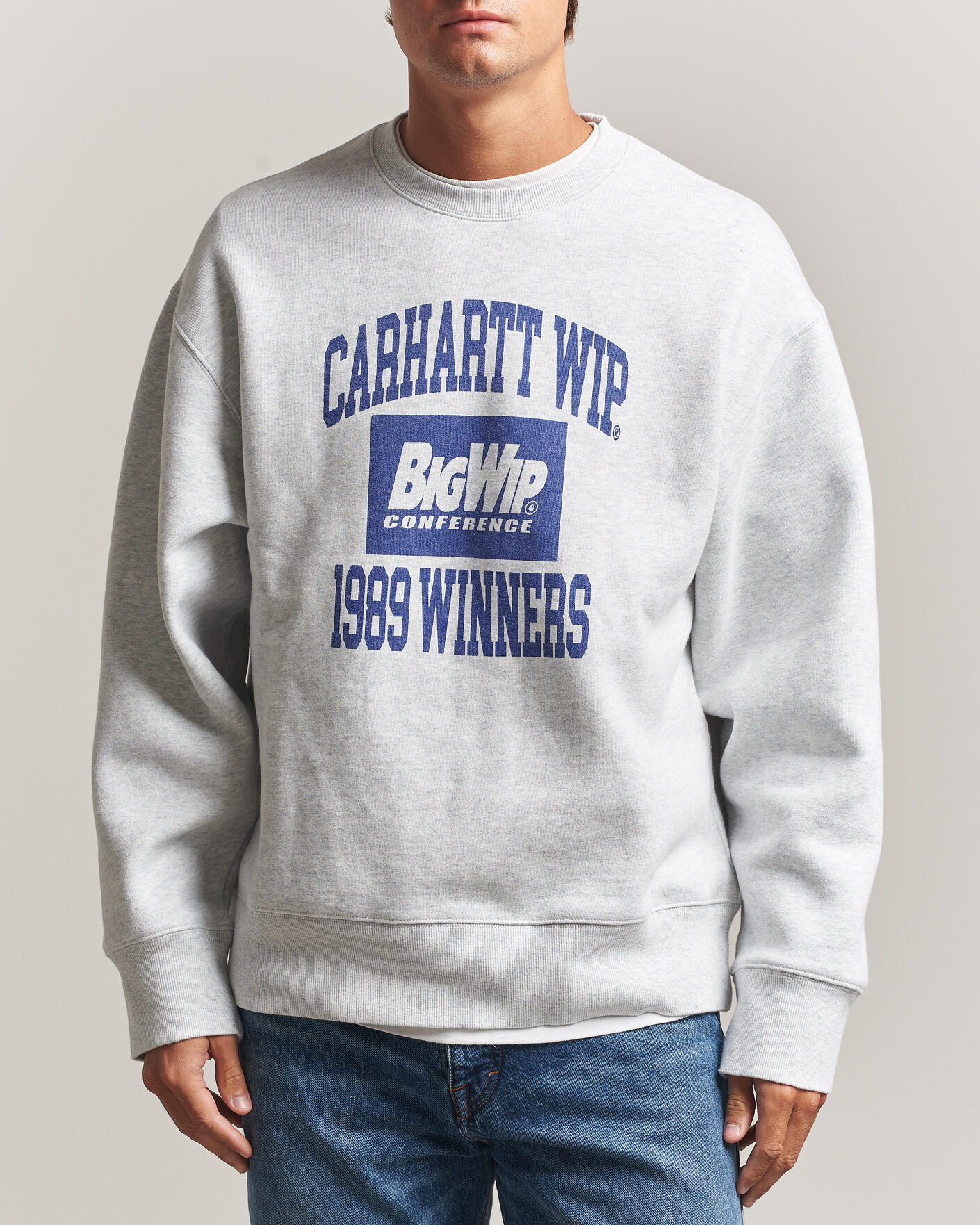 Herre | Trøjer | Carhartt WIP | 1989 Winners Sweatshirt Ash Heather