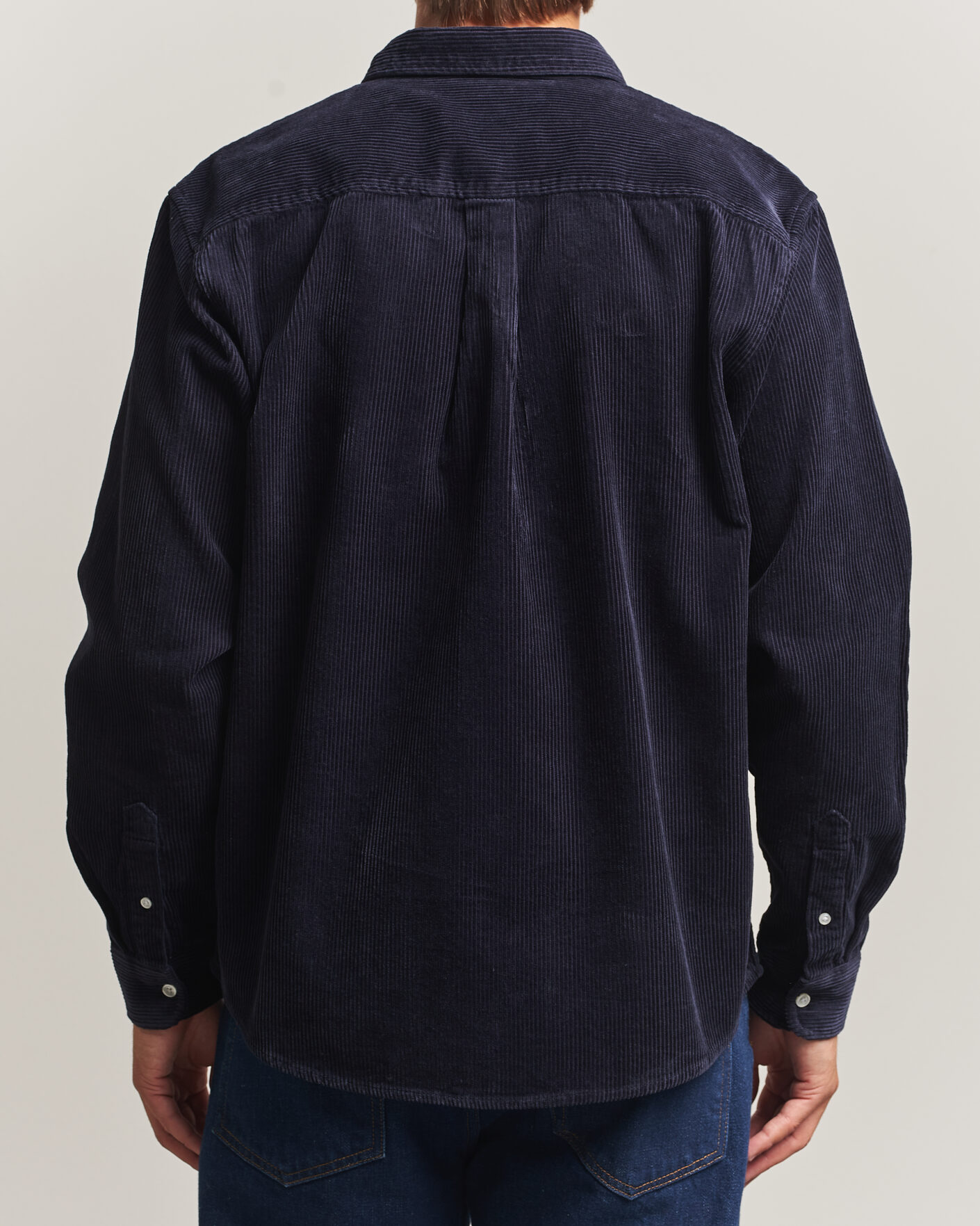 Herre | Skjorter | Carhartt WIP | Madison Cord Shirt Dark Navy