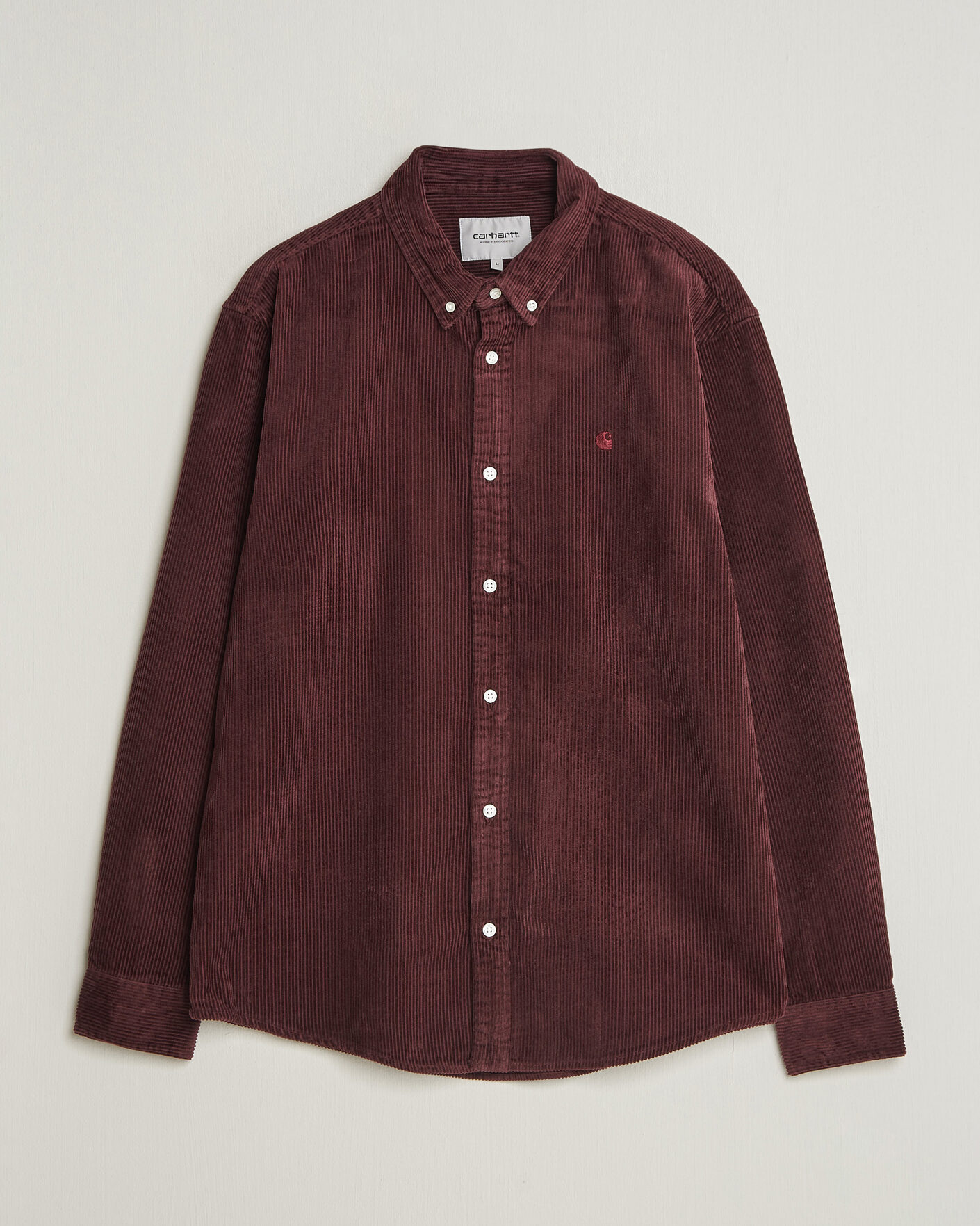 Herre | Skjorter | Carhartt WIP | Madison Cord Shirt Amarone