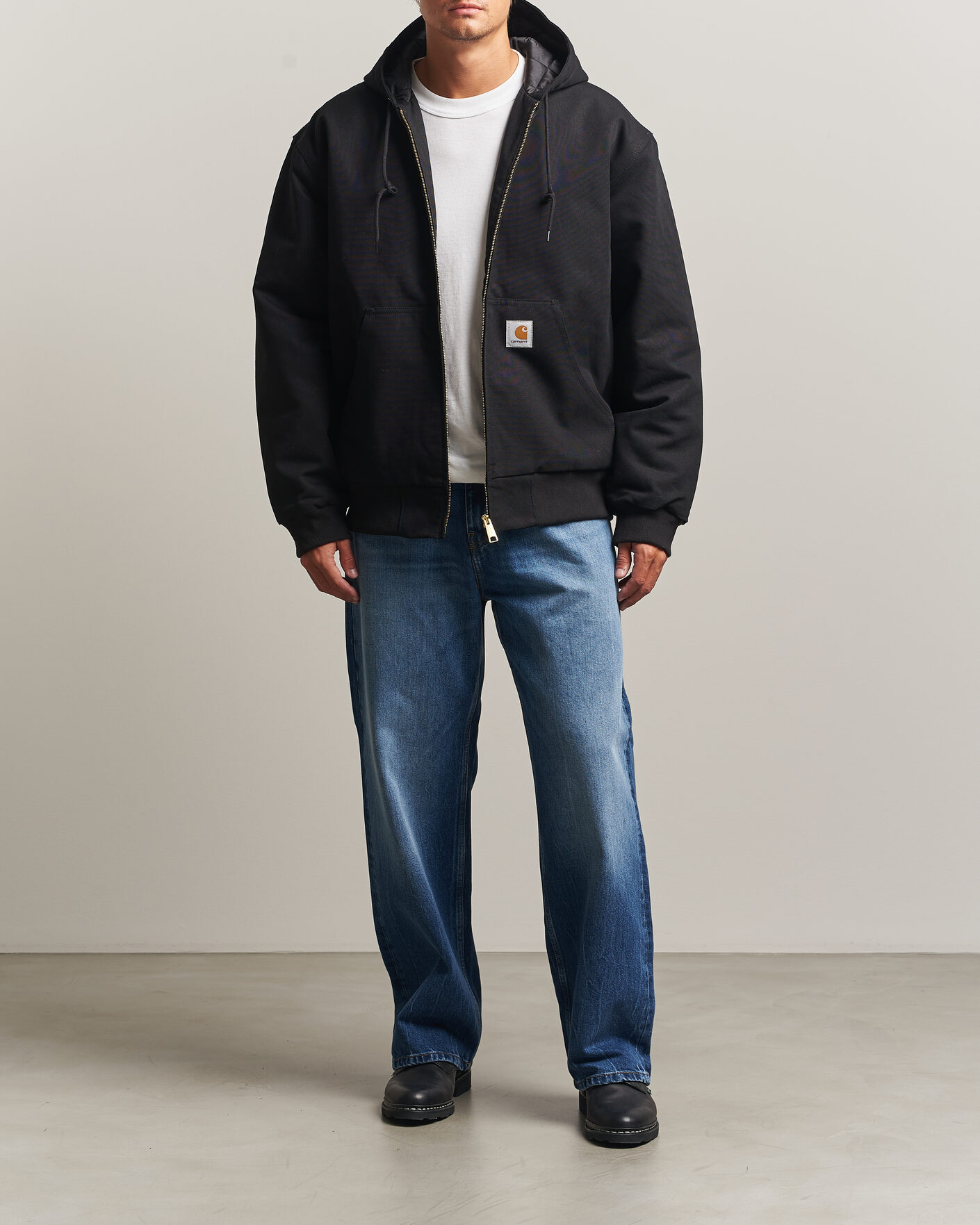 Herre | Bukser | Carhartt WIP | Payson Pant Blue Marble Used Wash