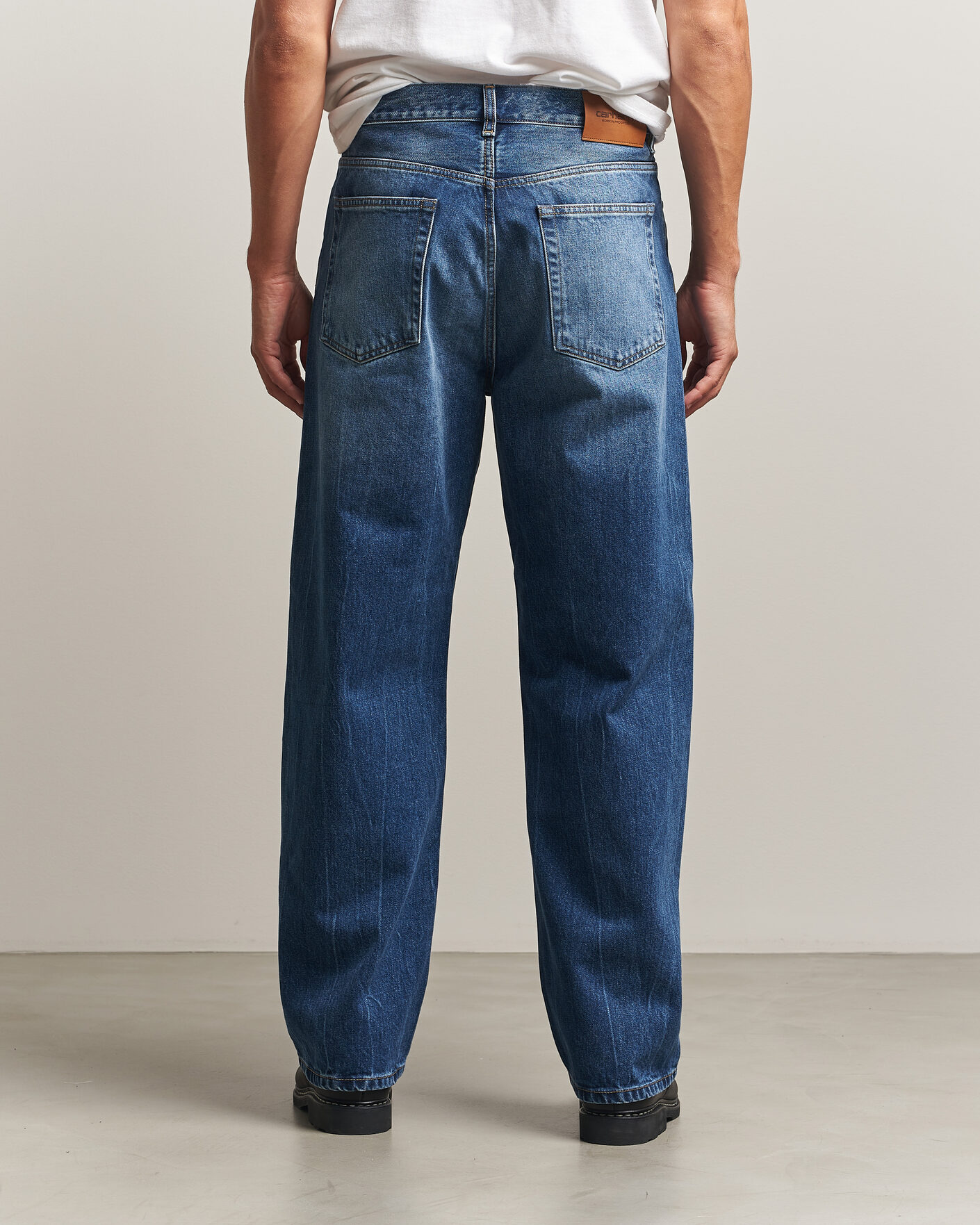 Herre | Bukser | Carhartt WIP | Payson Pant Blue Marble Used Wash