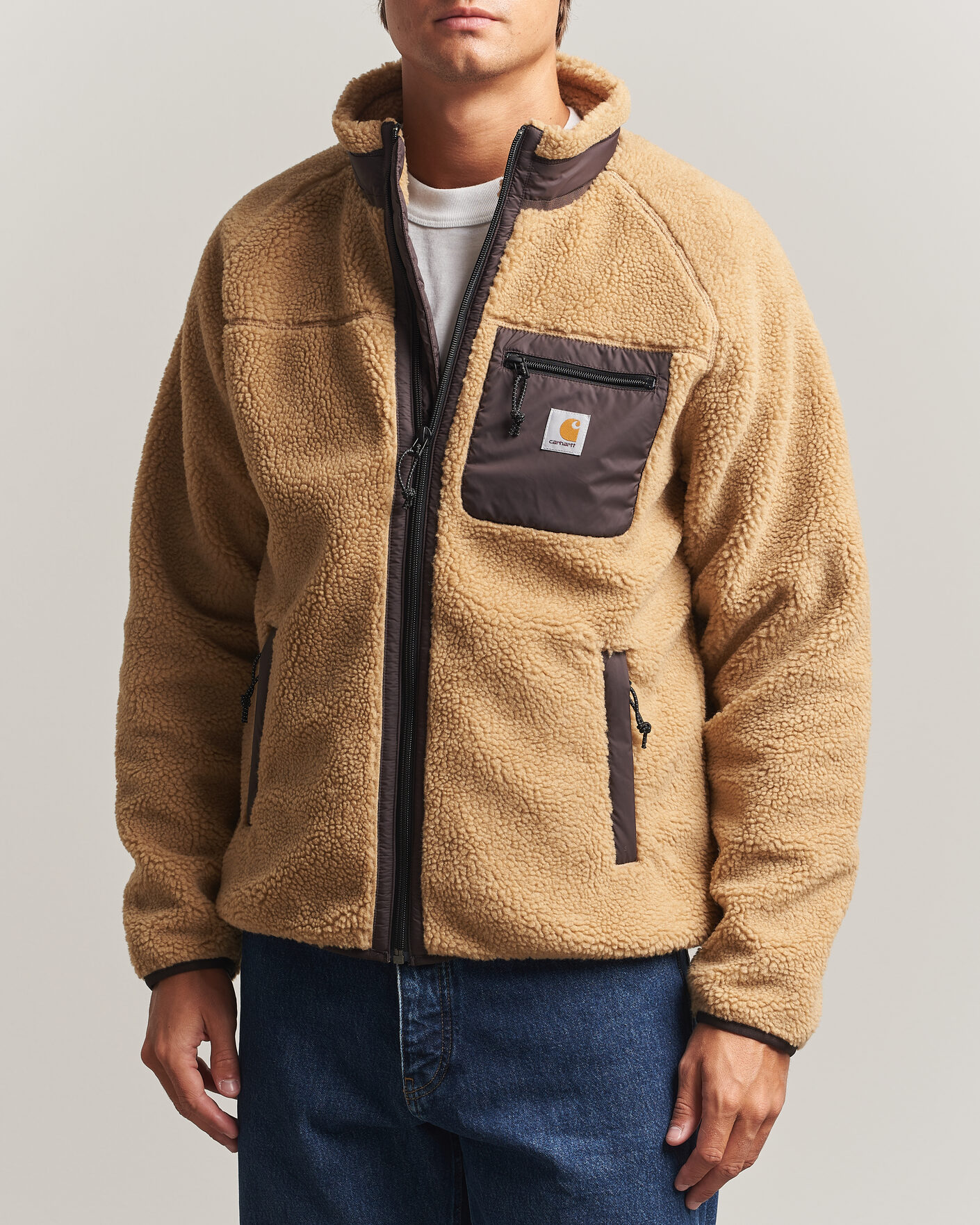Herre | Trøjer | Carhartt WIP | Prentis Pile Liner Whip H Brown