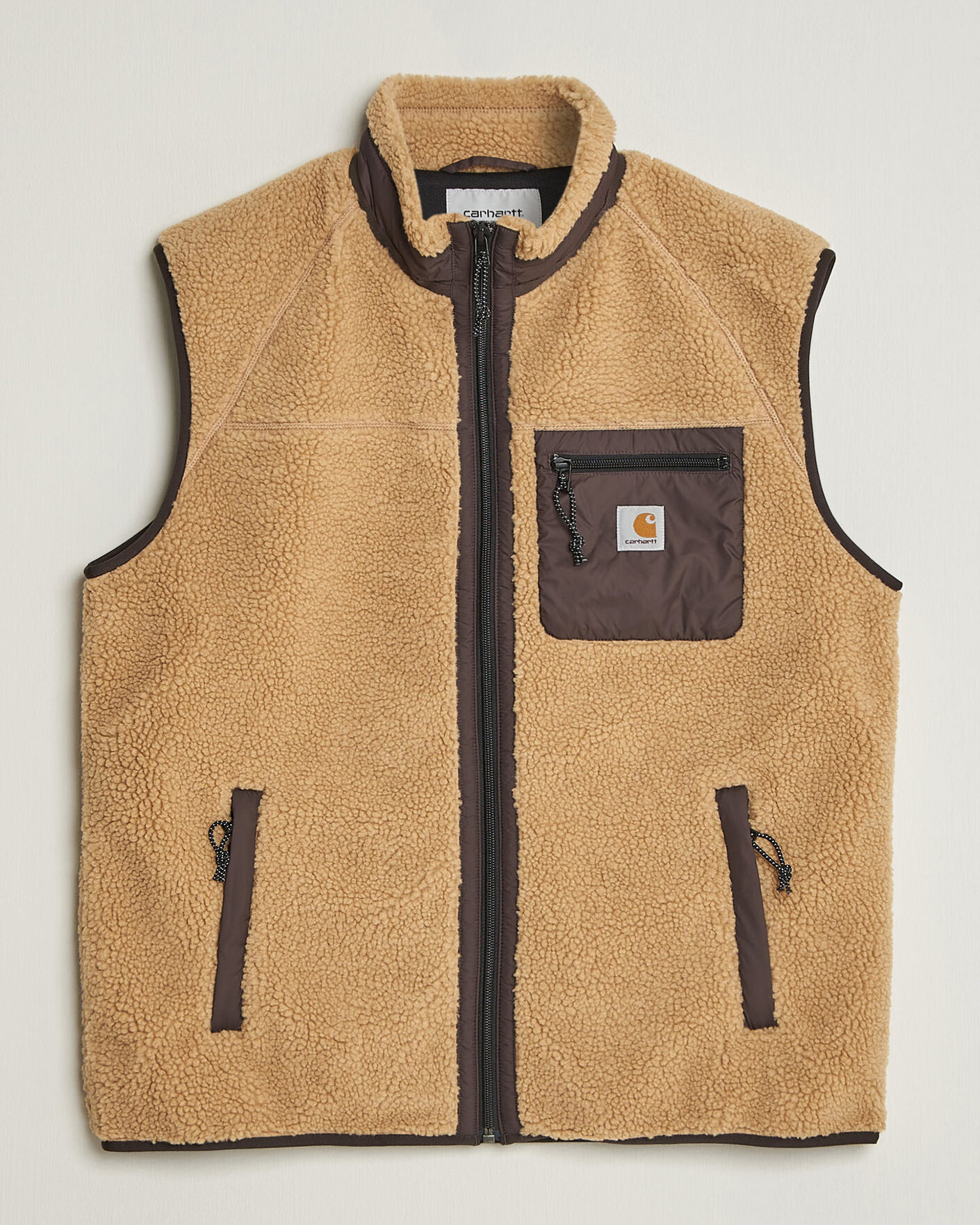 Herre | Veste | Carhartt WIP | Prentis Pile Vest Tobacco