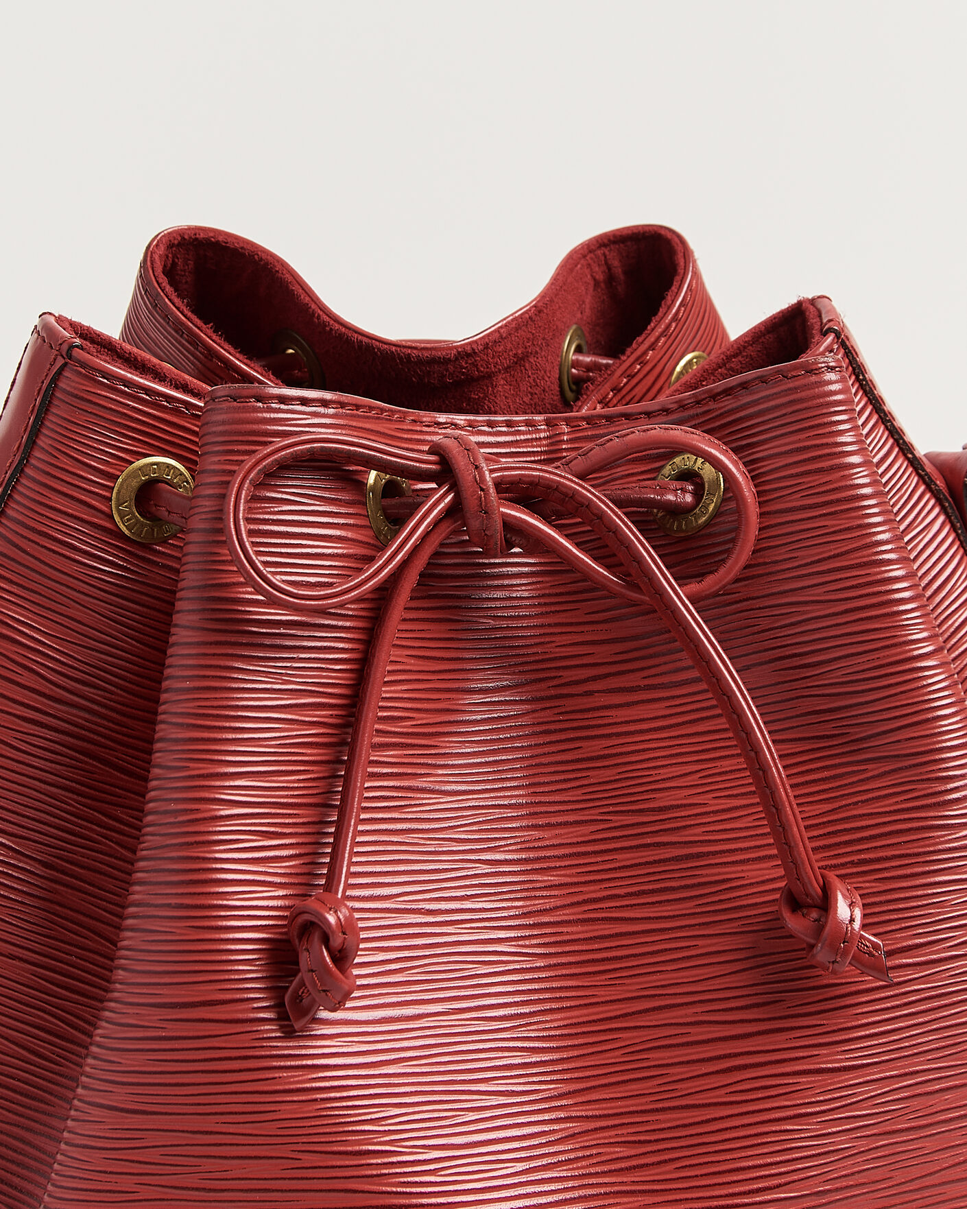 Herre | Pre-Owned & Vintage Bags | Louis Vuitton Pre-Owned | Petit Noé Epi Leather Red