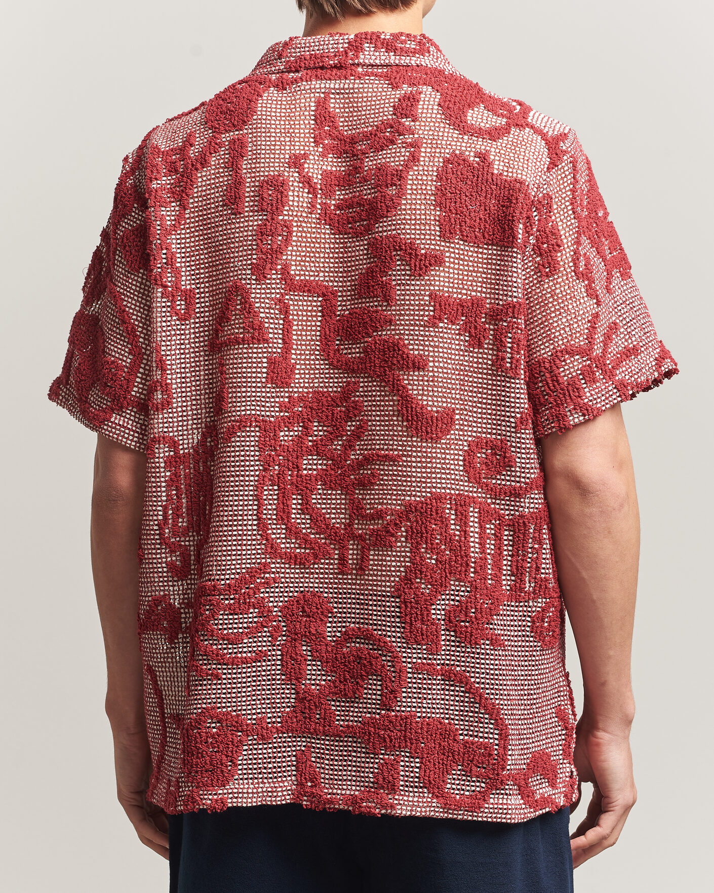 Herre | Skjorter | OAS | Arcano Cuba Short Sleeve Shirt Red