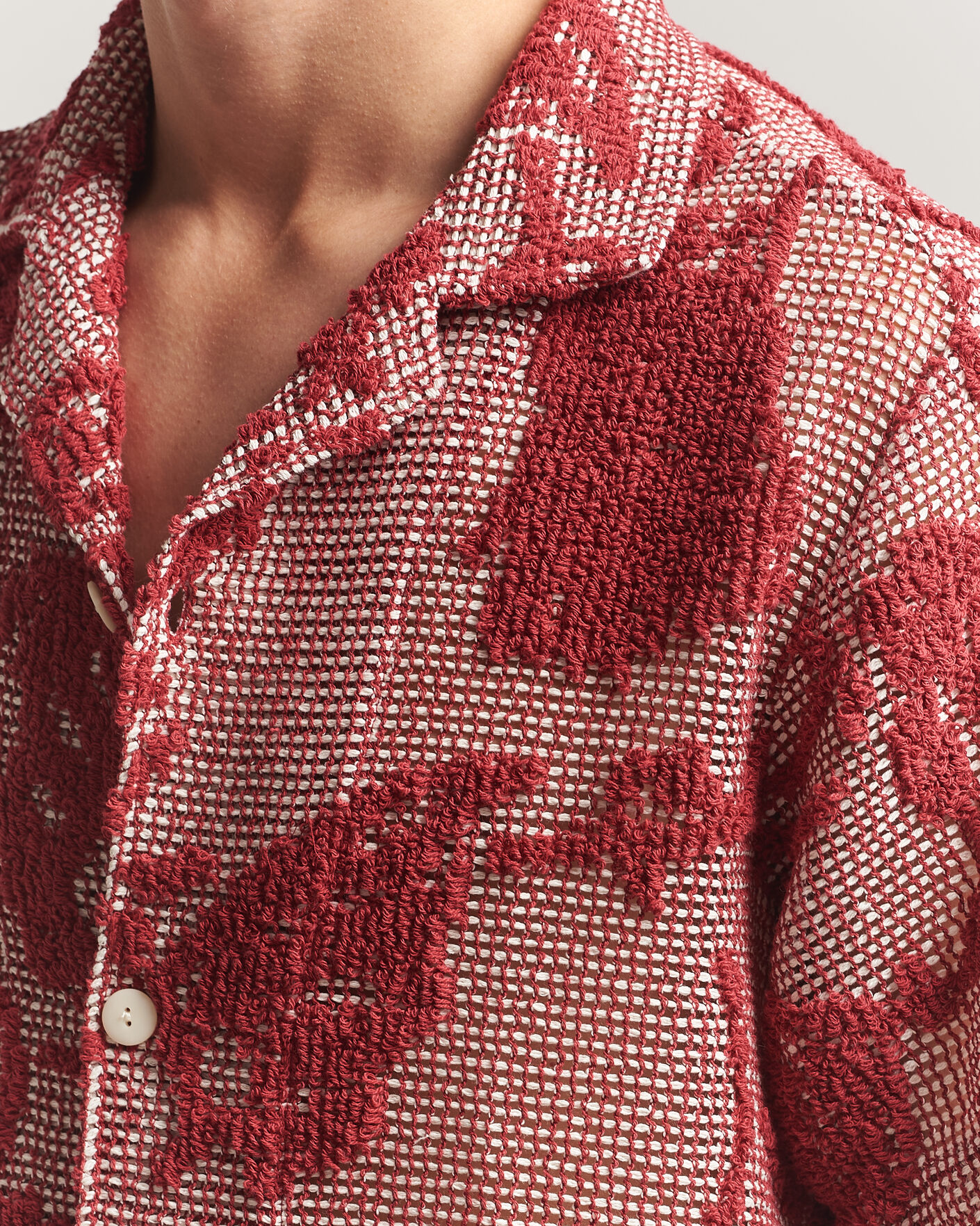 Herre | Skjorter | OAS | Arcano Cuba Short Sleeve Shirt Red
