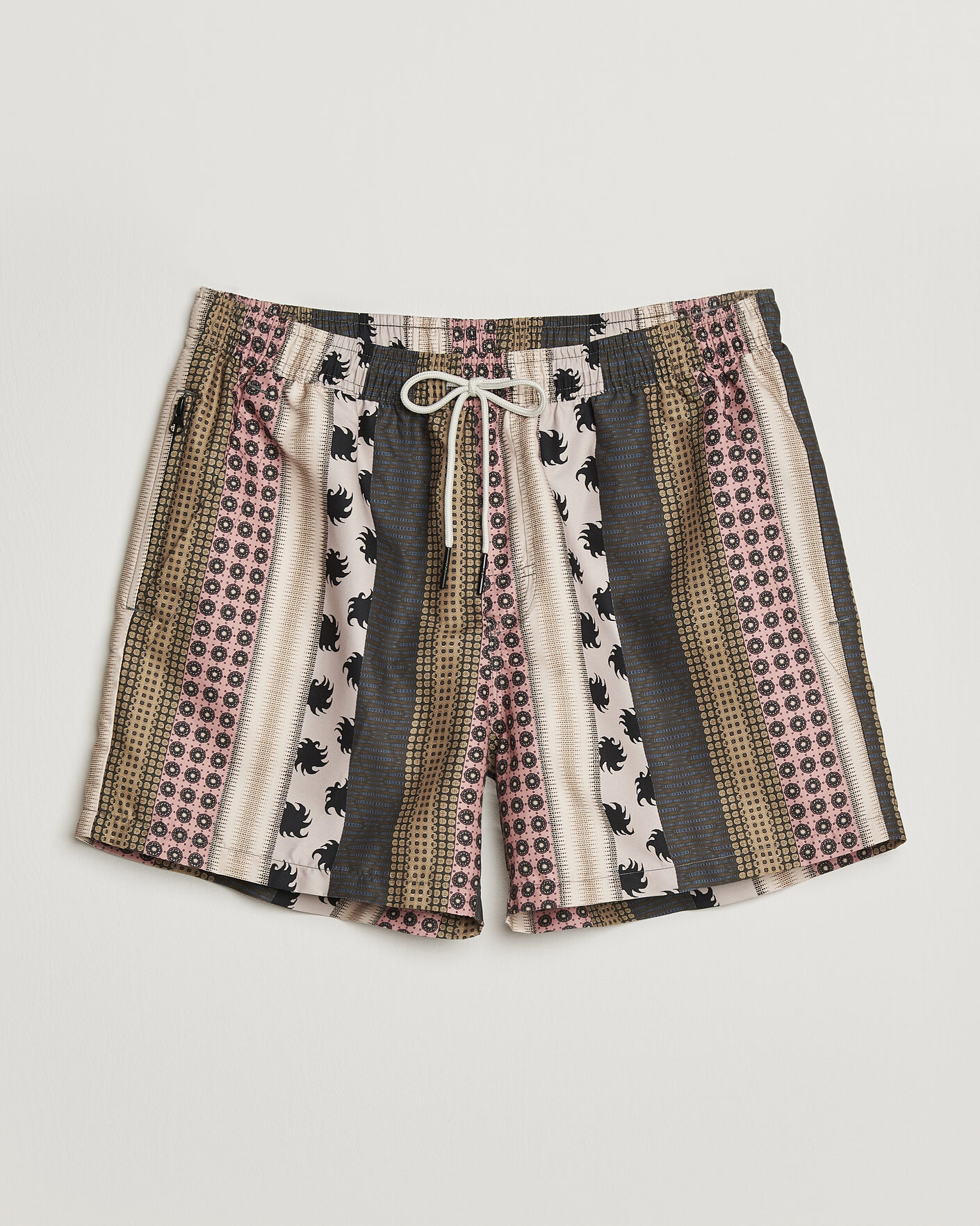 Herre | Badebukser | OAS | Printed Swimshorts Multi