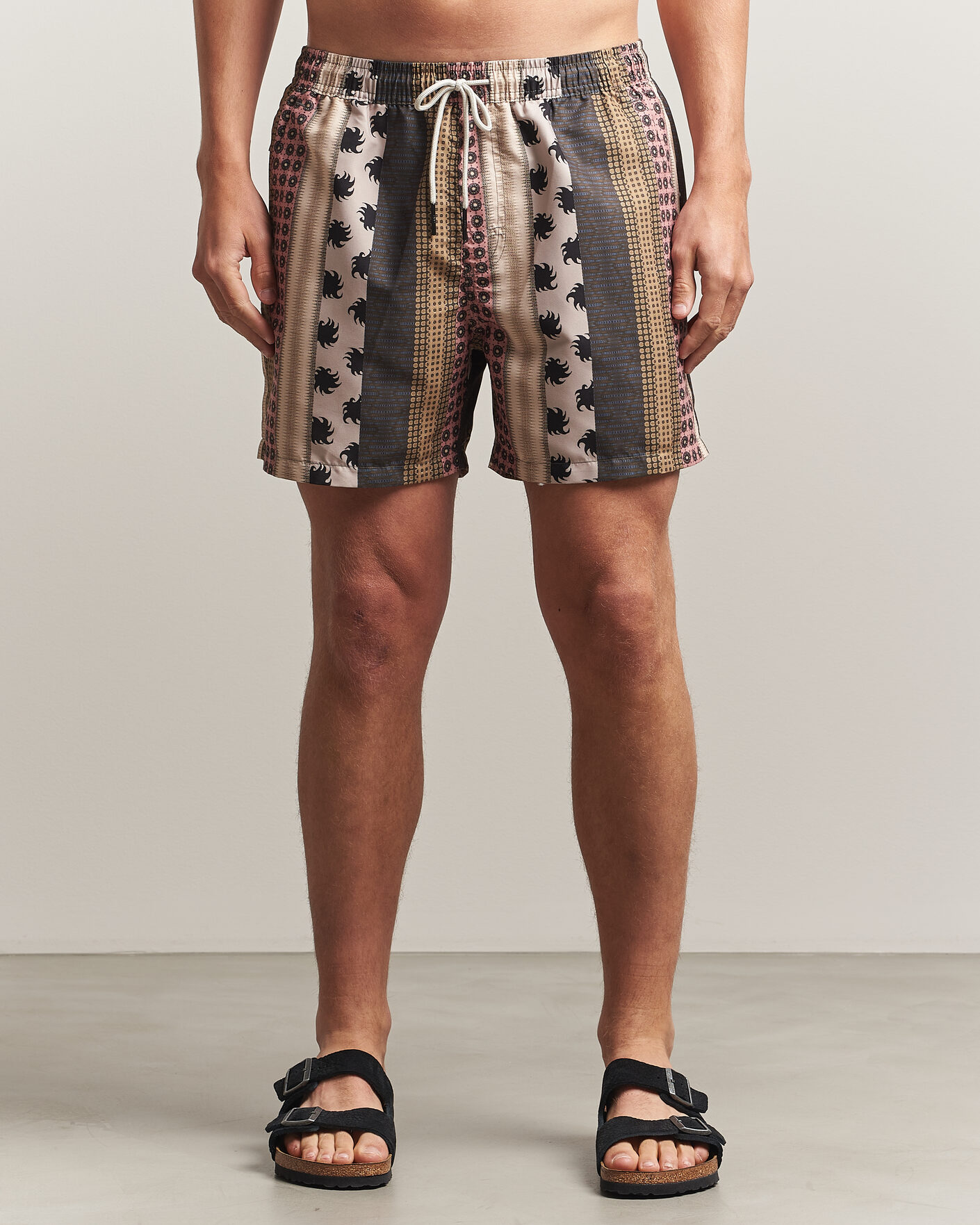 Herre | Badebukser | OAS | Printed Swimshorts Multi