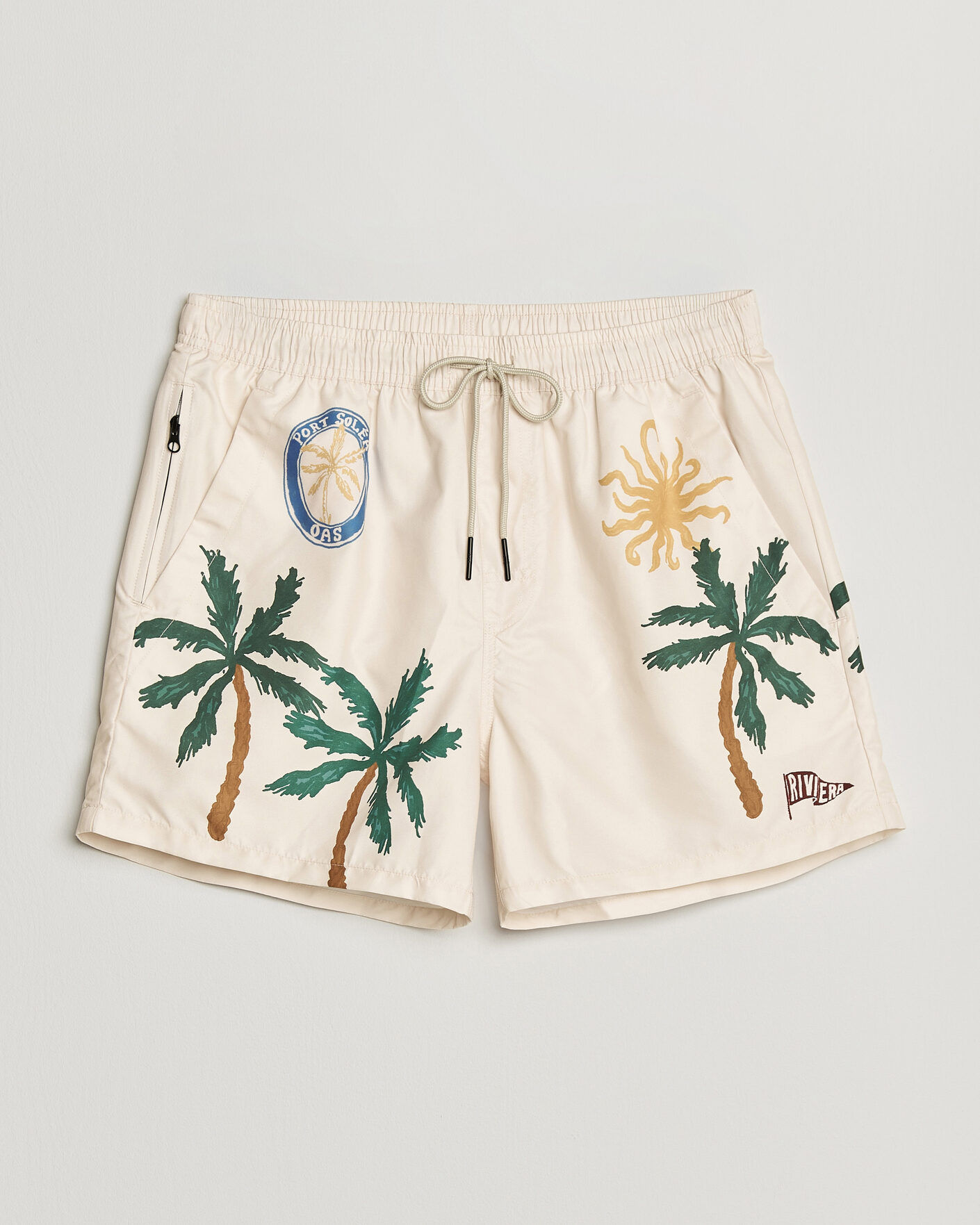 Herre | Badebukser | OAS | Printed Swimshorts Multi