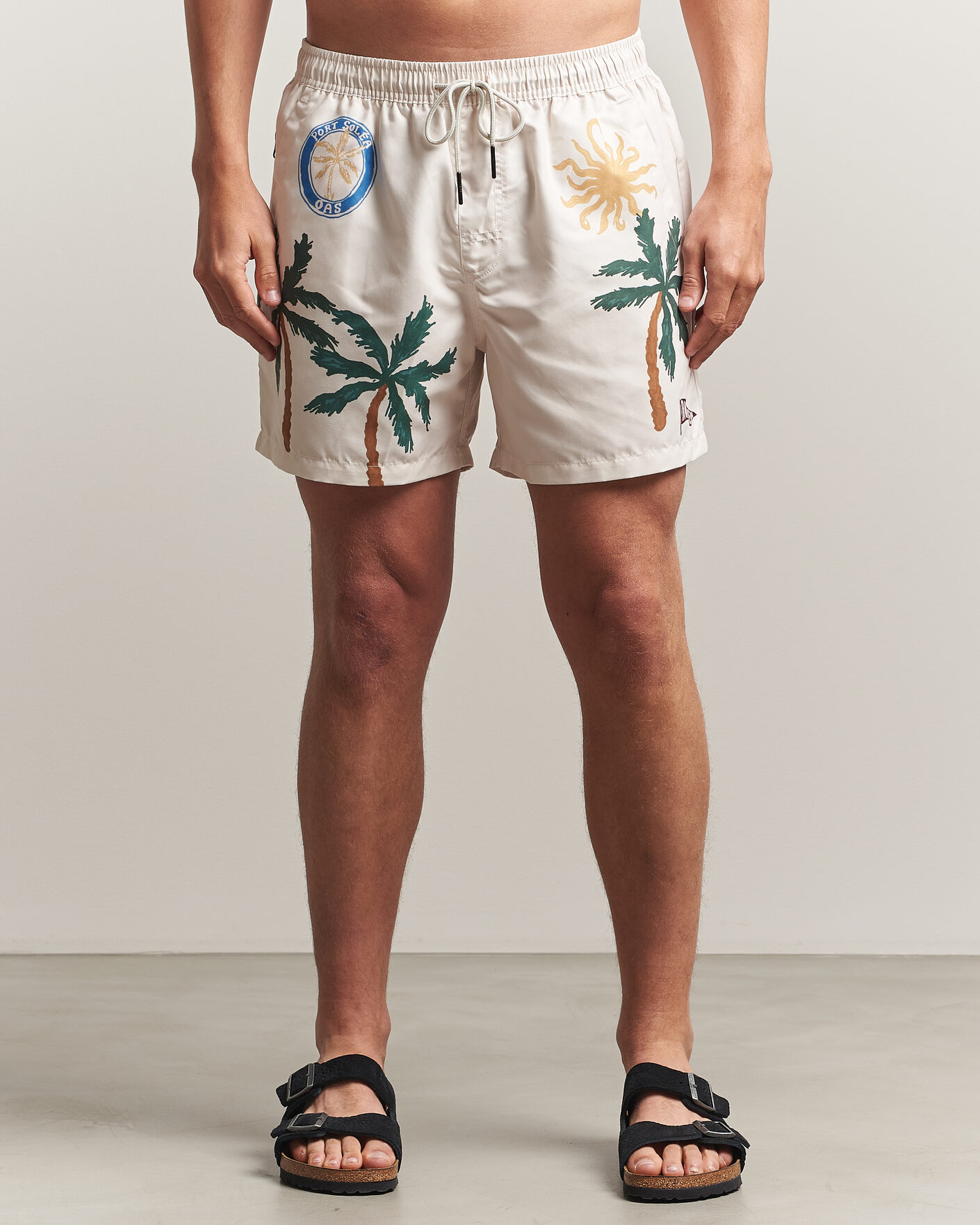 Herre | Badebukser | OAS | Printed Swimshorts Multi