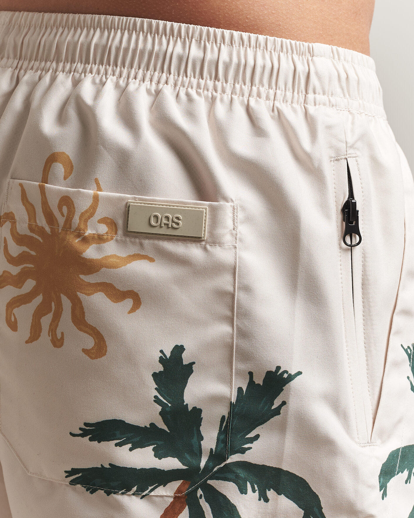 Herre | Badebukser | OAS | Printed Swimshorts Multi