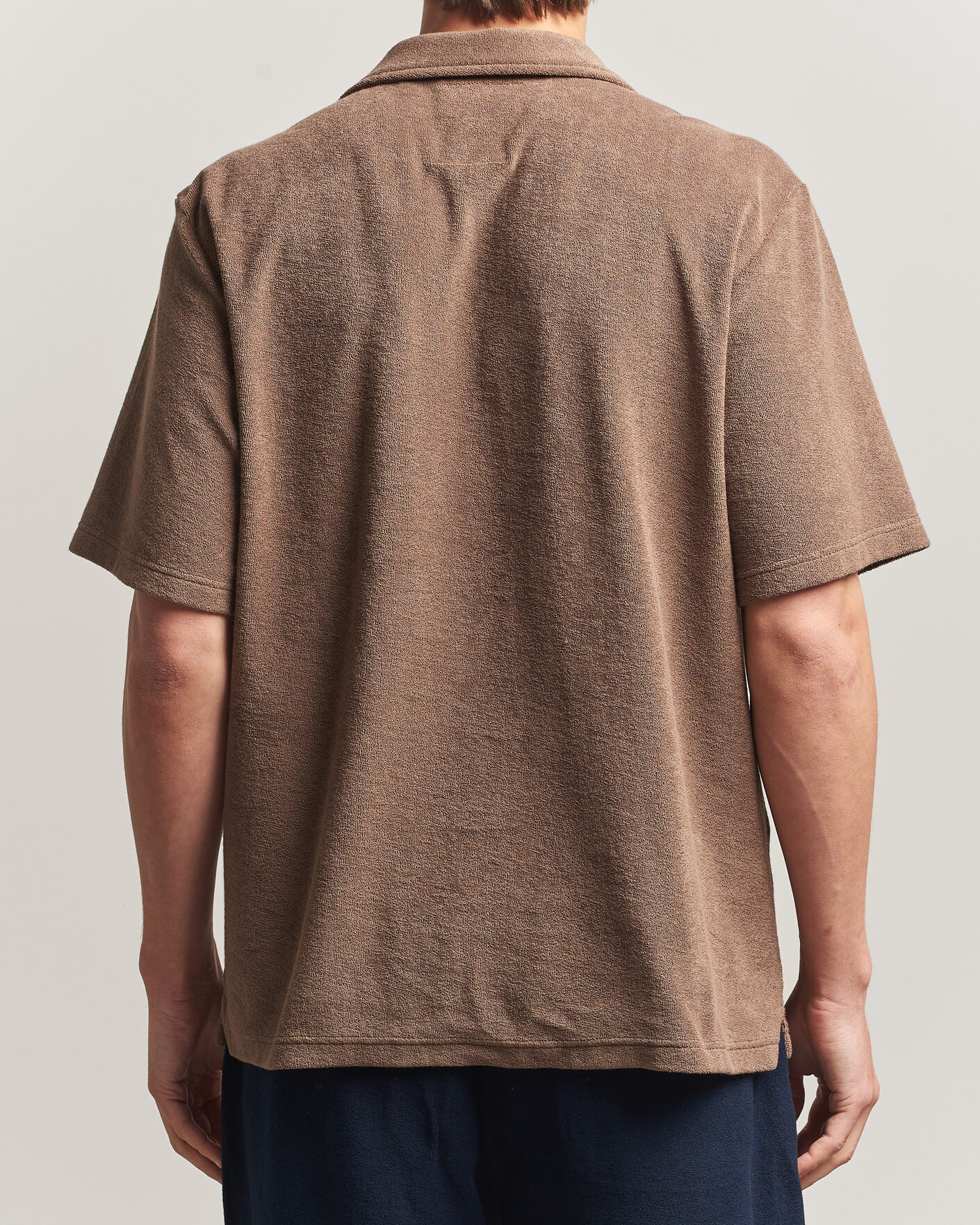 Herre | Polotrøjer | OAS | Novo Regular Fit Terry Polo Brown