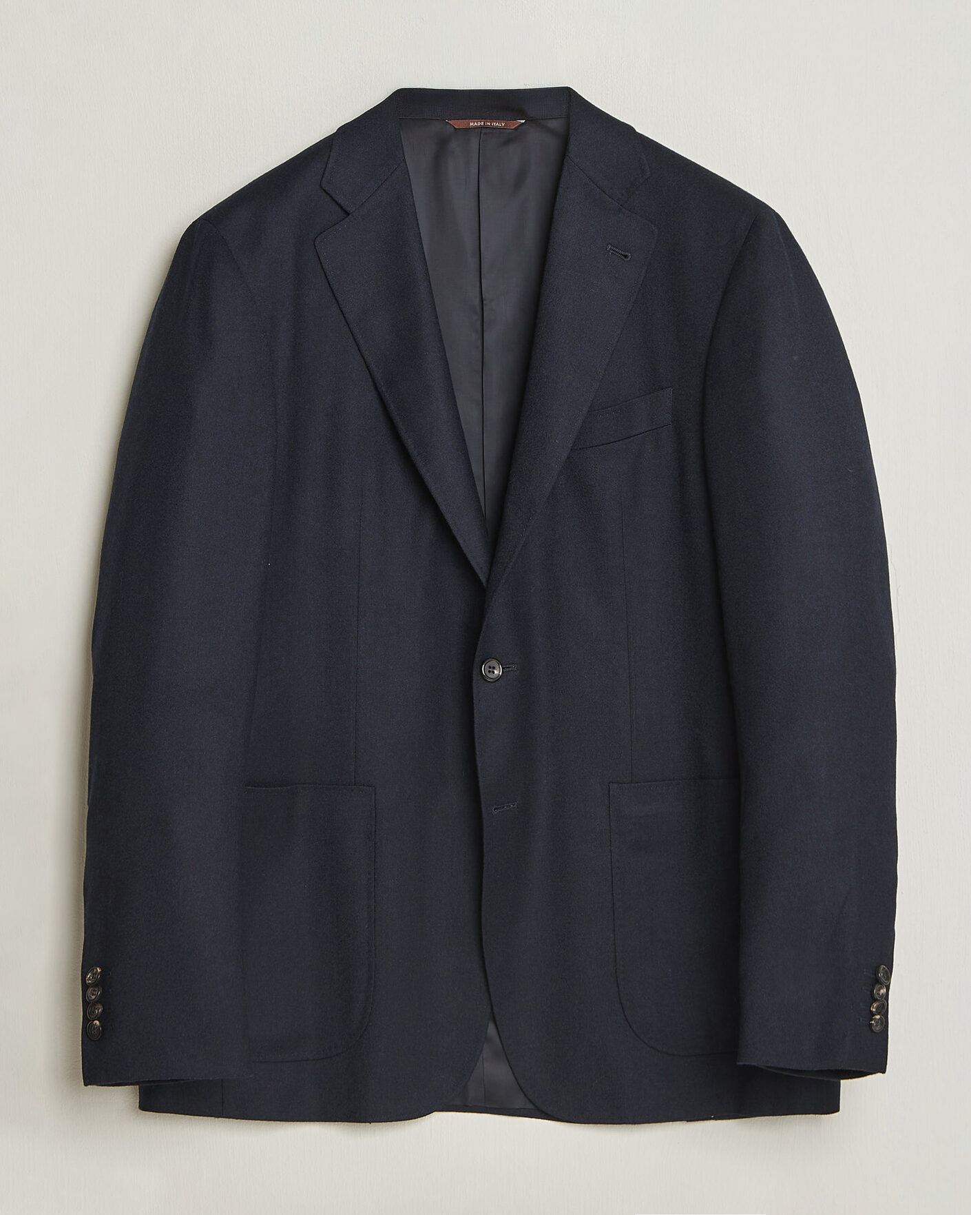 Herre | Blazere & jakker | Canali | Kei Impeccabile Flannel Blazer Navy