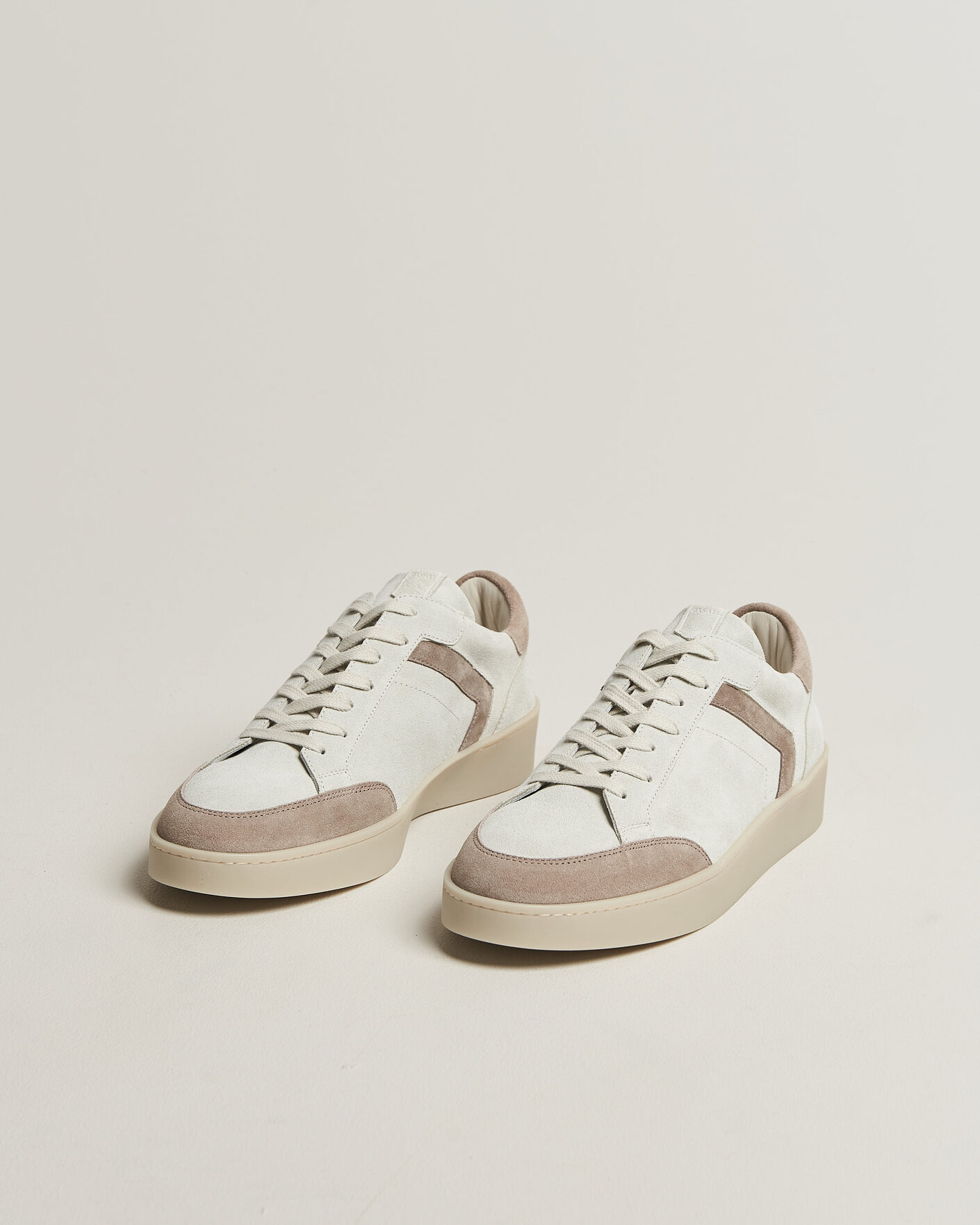 Herre | Sneakers | Canali | Low Top Sneakers Off White