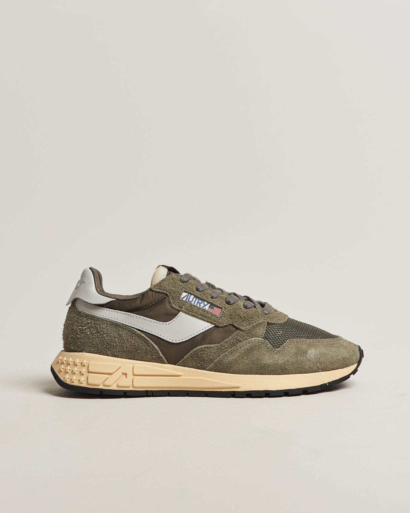 Herre | Sneakers | Autry | Reelwind Running Sneaker Olive Night/Grey