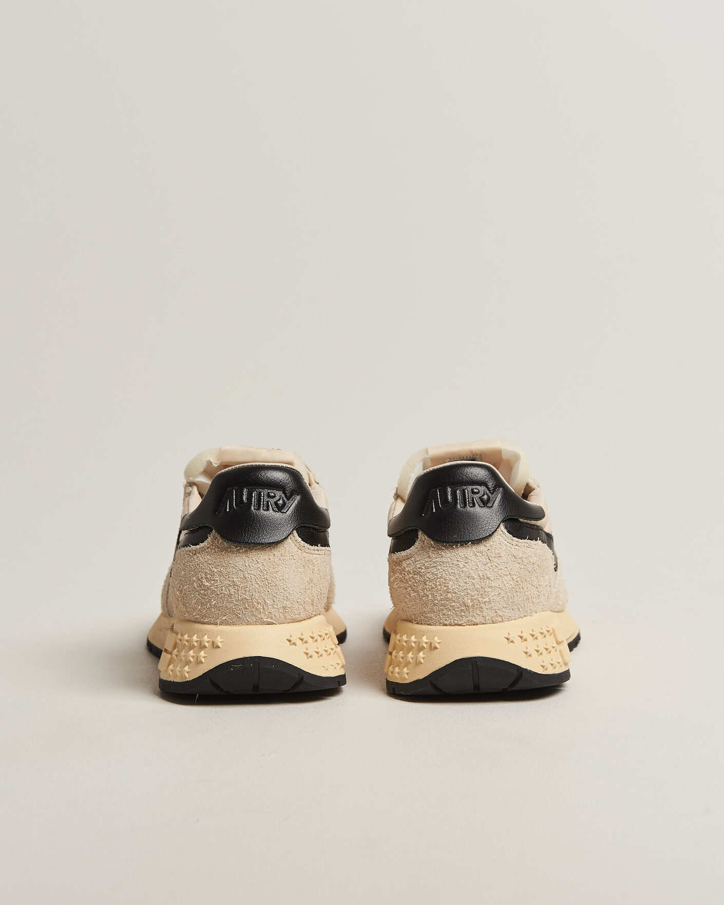 Herre | Sneakers | Autry | Reelwind Running Sneaker Ecru/Black