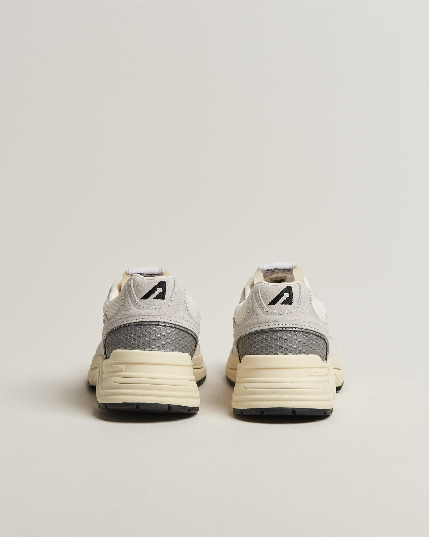 Herre | Sneakers | Autry | Hyperway Low Suede Running Sneaker Light Grey