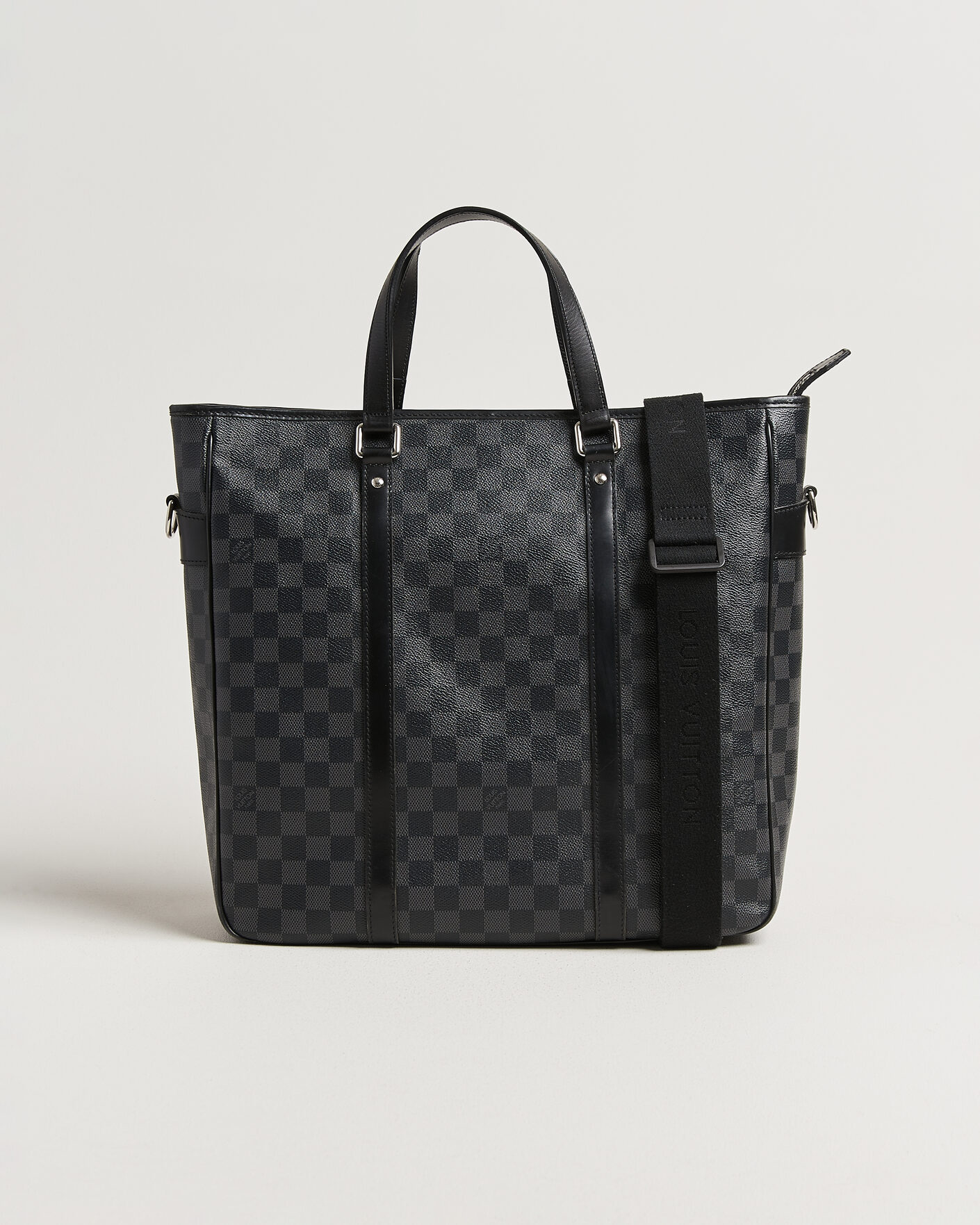Herre | Pre-Owned & Vintage Bags | Louis Vuitton Pre-Owned | Tadao Tote Bag Damier Graphite