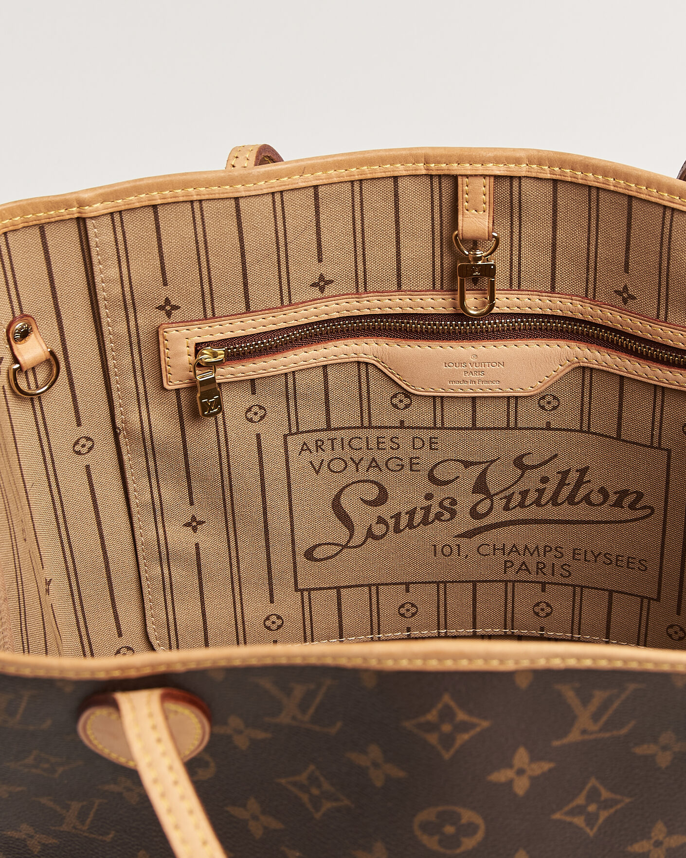 Herre | Pre-Owned & Vintage Bags | Louis Vuitton Pre-Owned | Neverfull MM Monogram