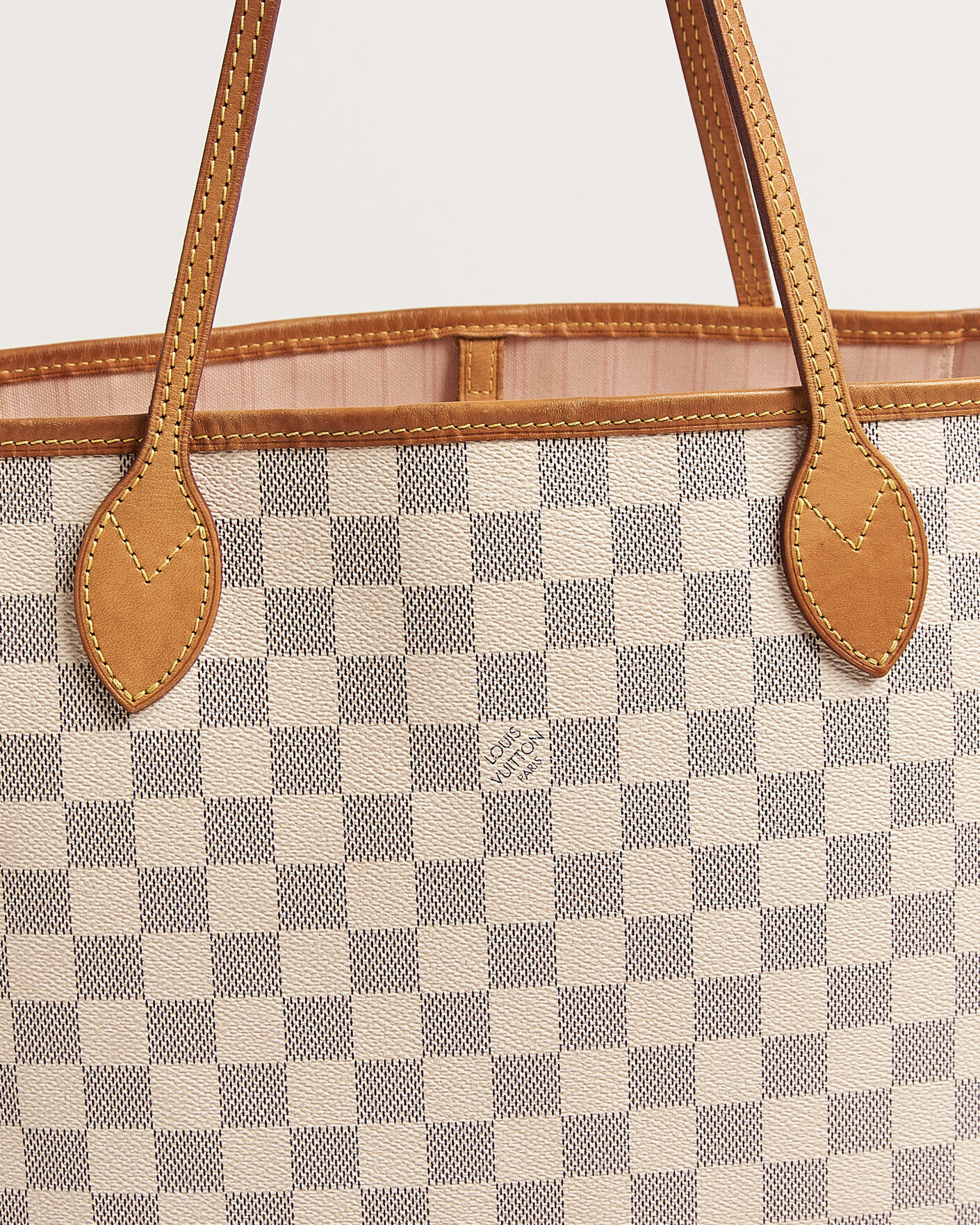 Herre | Pre-Owned & Vintage Bags | Louis Vuitton Pre-Owned | Neverfull MM Damier Azur