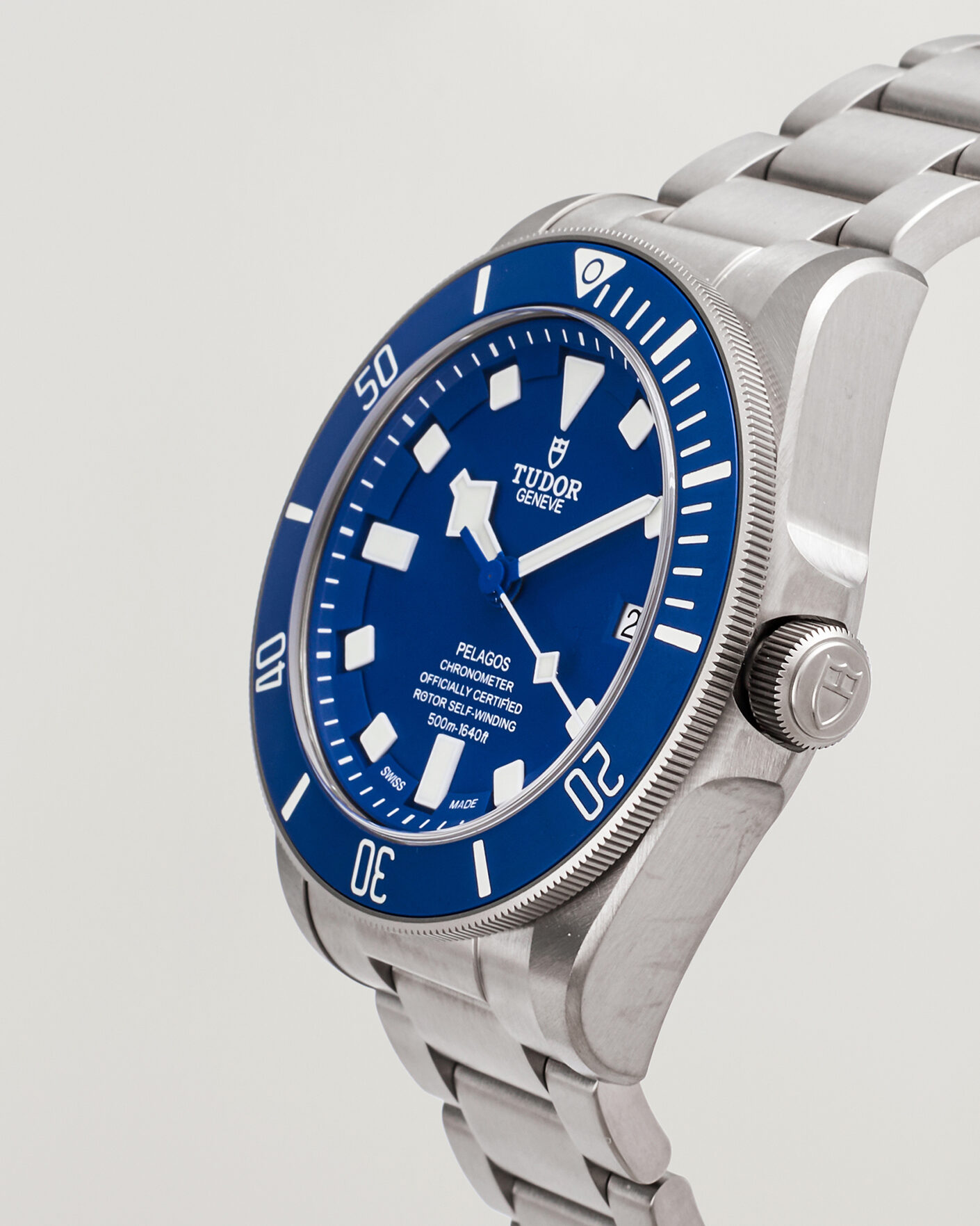 Herre | Pre-Owned & Vintage Watches | Tudor Pre-Owned | Pelagos Blue Titan
