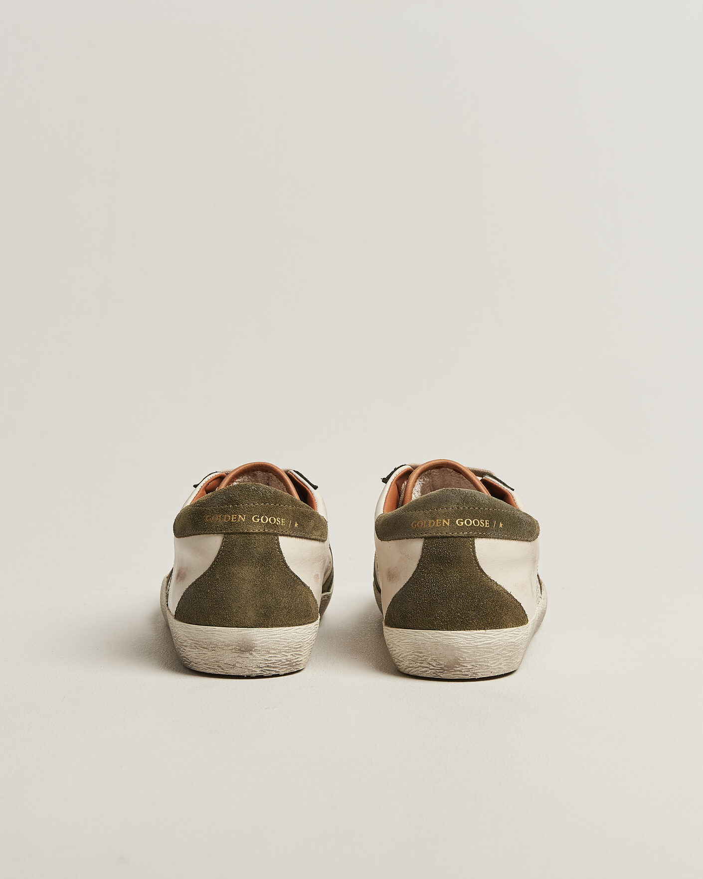 Herre | Sneakers | Golden Goose | Super-Star Sneakers Cream/Olive