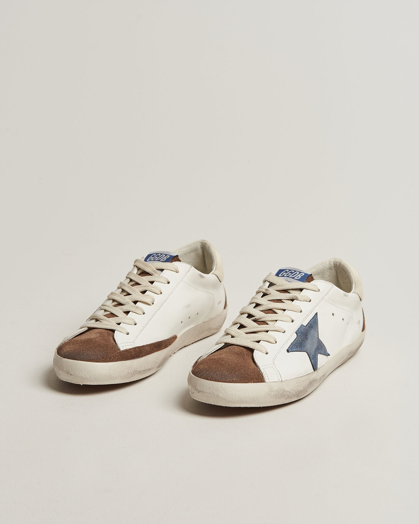 Herre | Sneakers | Golden Goose | Super-Star Sneakers White/Denim