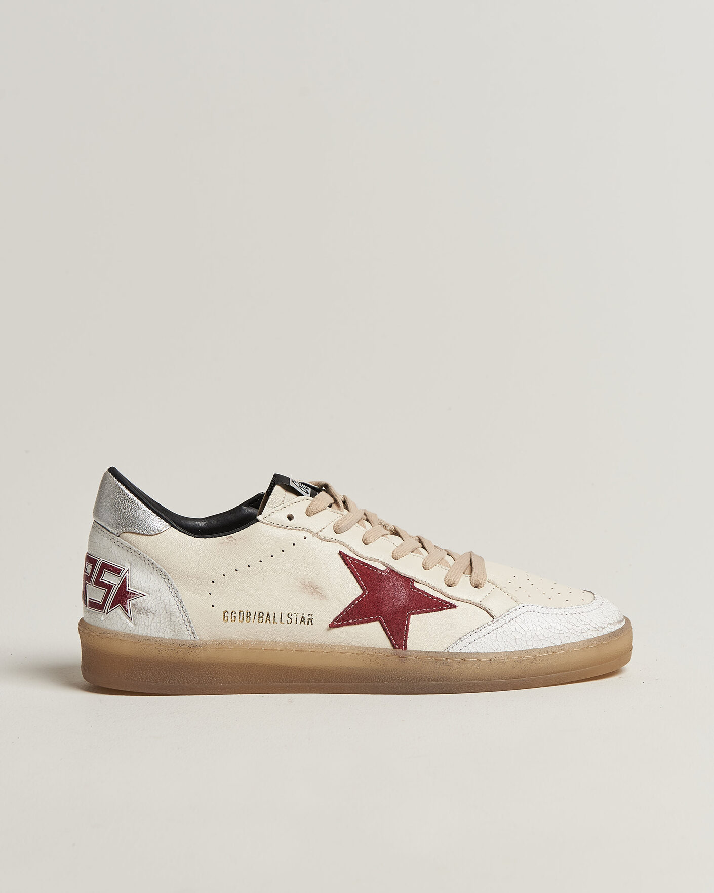 Herre | Sneakers | Golden Goose | Ball Star Sneakers White/Red