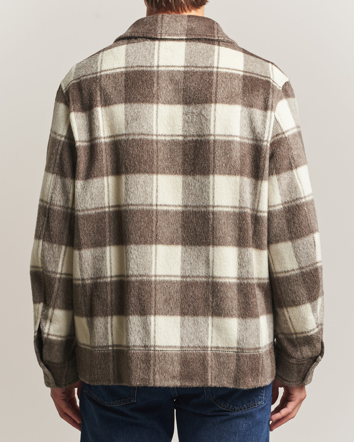 Herre | Jakker | Golden Goose | Wool/Mohair Work Jacket Brown/White