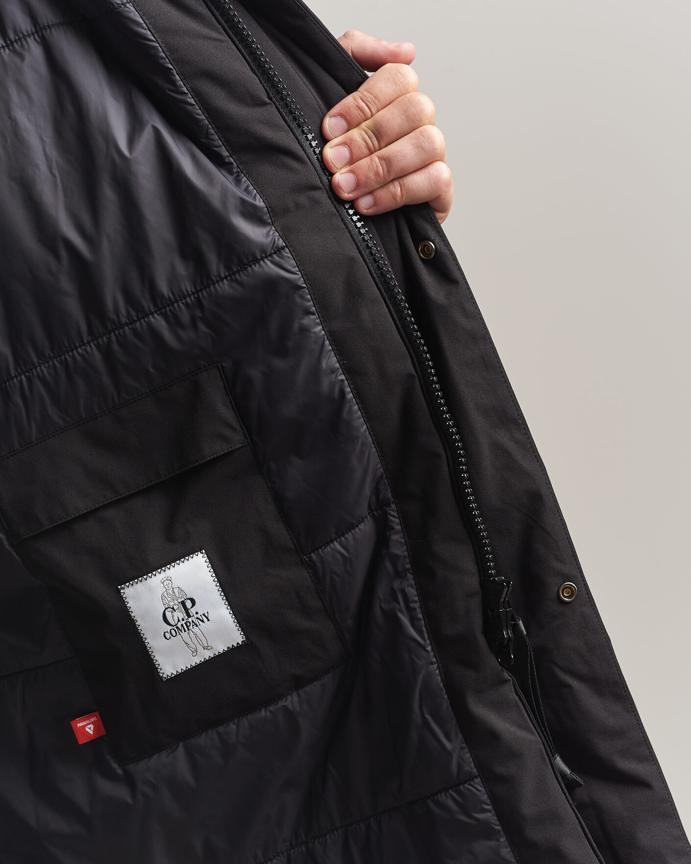 Herre | Jakker | C.P. Company | Pro-Tek Lightweight Padded Parka Black