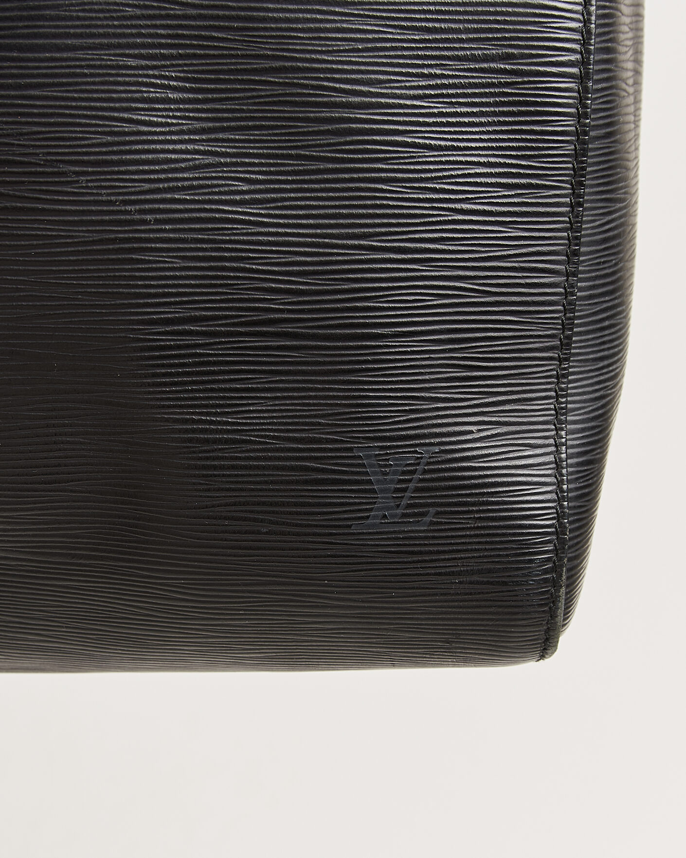 Herre | Louis Vuitton Pre-Owned Keepall 50 Epi Leather Black | Louis Vuitton Pre-Owned | Keepall 50 Epi Leather Black