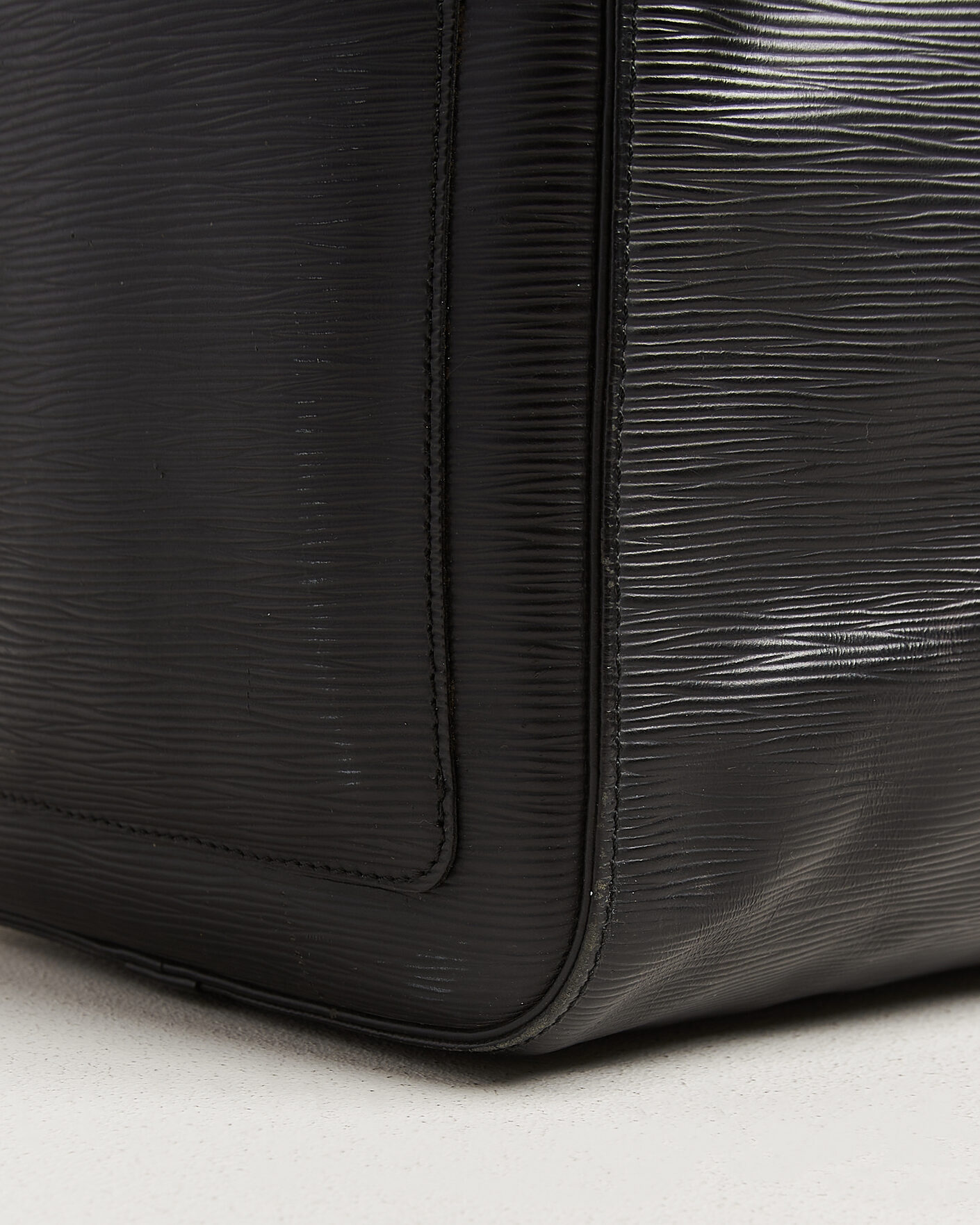 Herre | Louis Vuitton Pre-Owned Keepall 50 Epi Leather Black | Louis Vuitton Pre-Owned | Keepall 50 Epi Leather Black