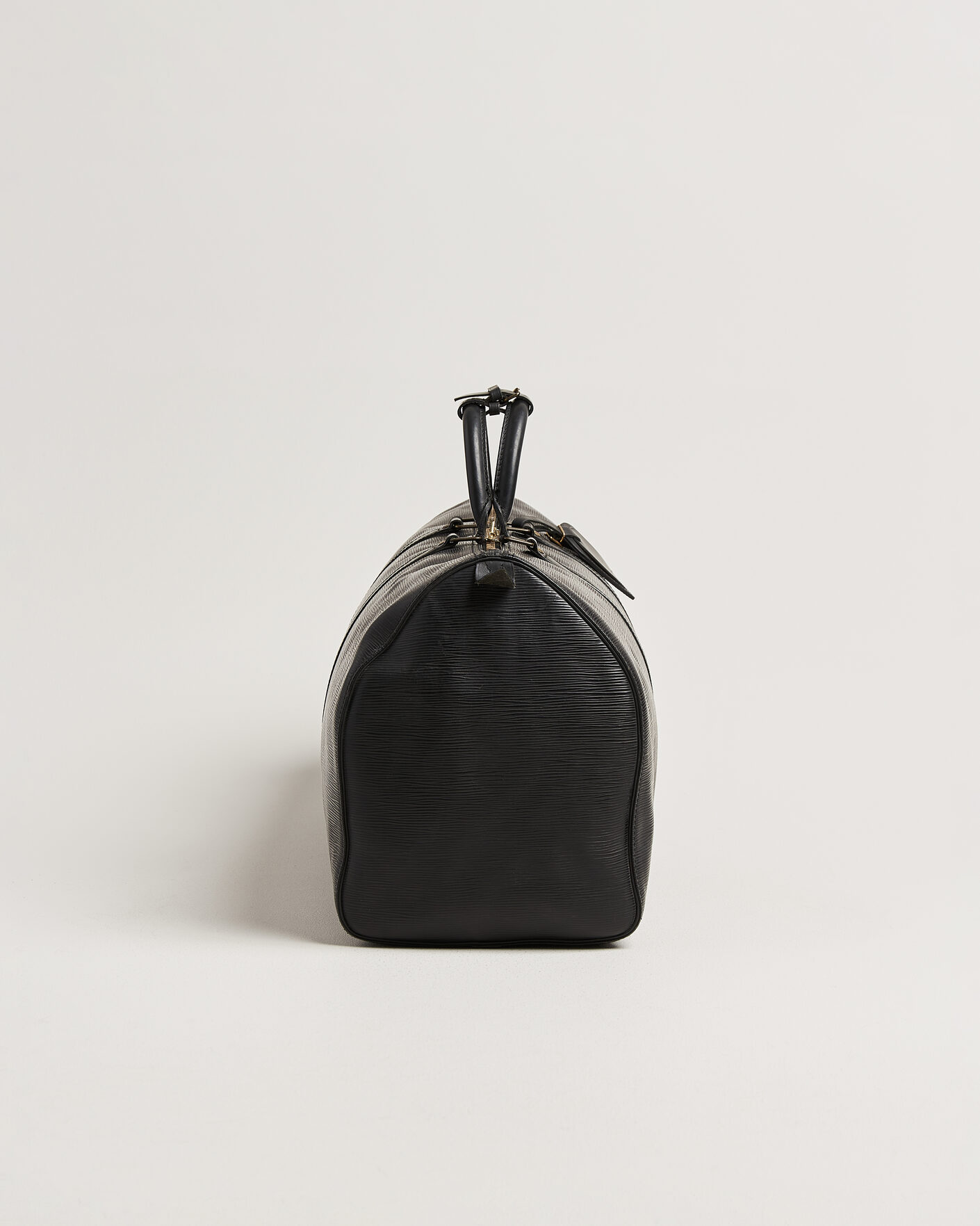 Herre | Louis Vuitton Pre-Owned Keepall 50 Epi Leather Black | Louis Vuitton Pre-Owned | Keepall 50 Epi Leather Black