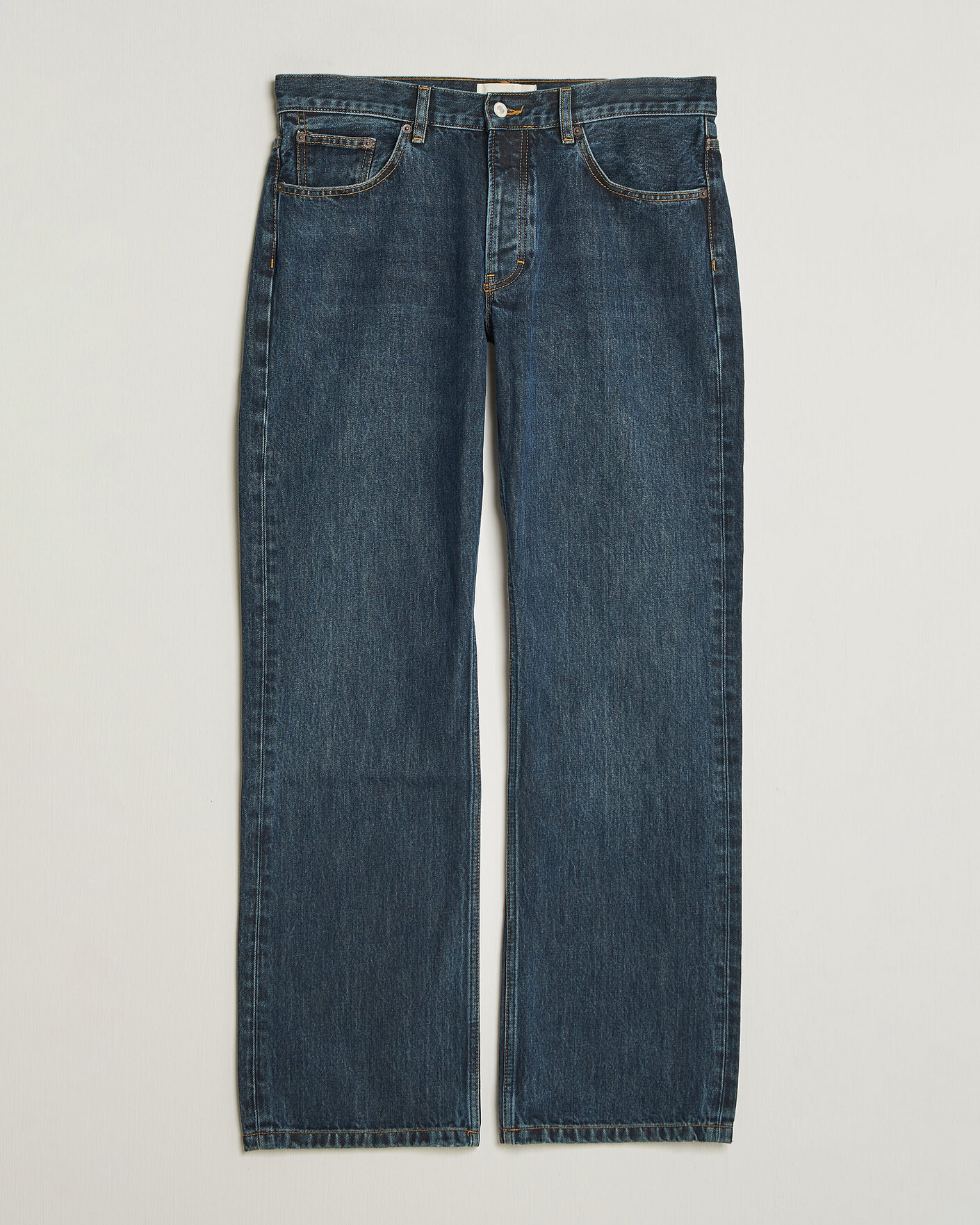 Herre | Jeans | Jeanerica | Arrow Straight Jeans Honey Mid Blue